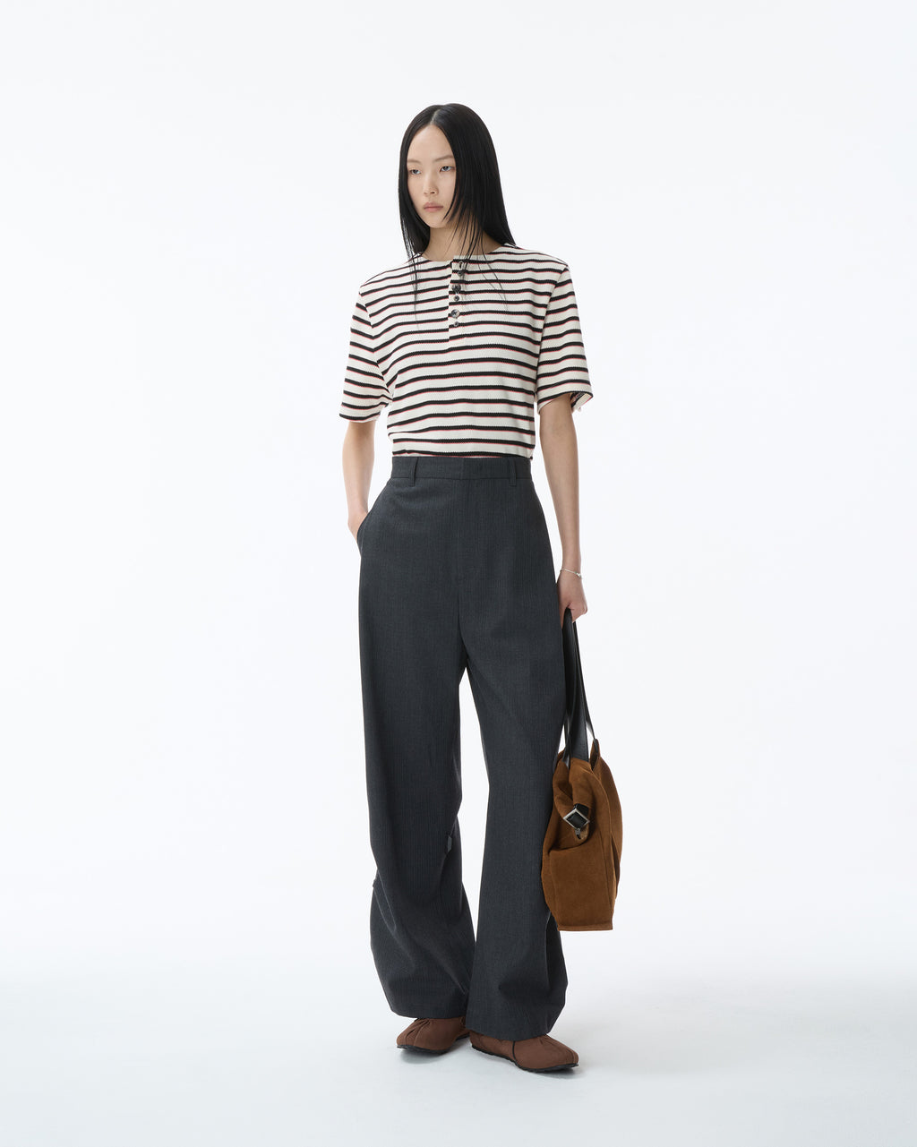 Ader Error - Trousers Product. 56 (Grey) product image 6 | TRAB K-Fashion Australia