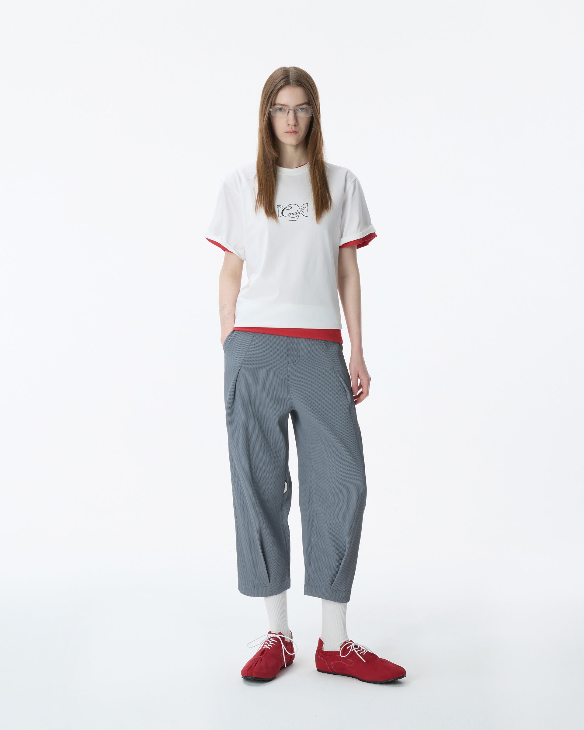 Ader Error - Trousers Product. 57 (Grey) product image 4 | TRAB K-Fashion Australia