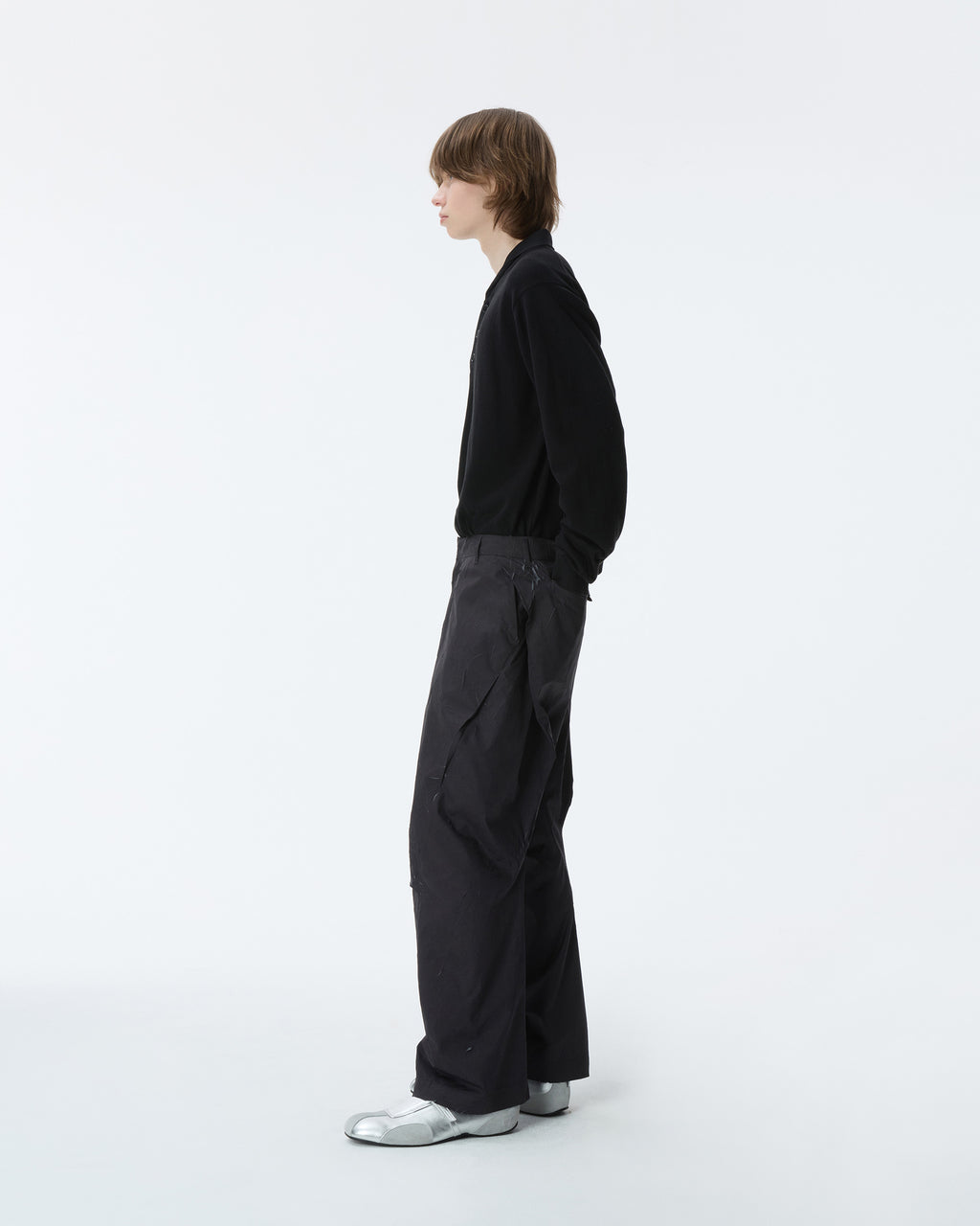 Ader Error - Laton Trousers Product. 60 (Noir) product image 13 | TRAB K-Fashion Australia
