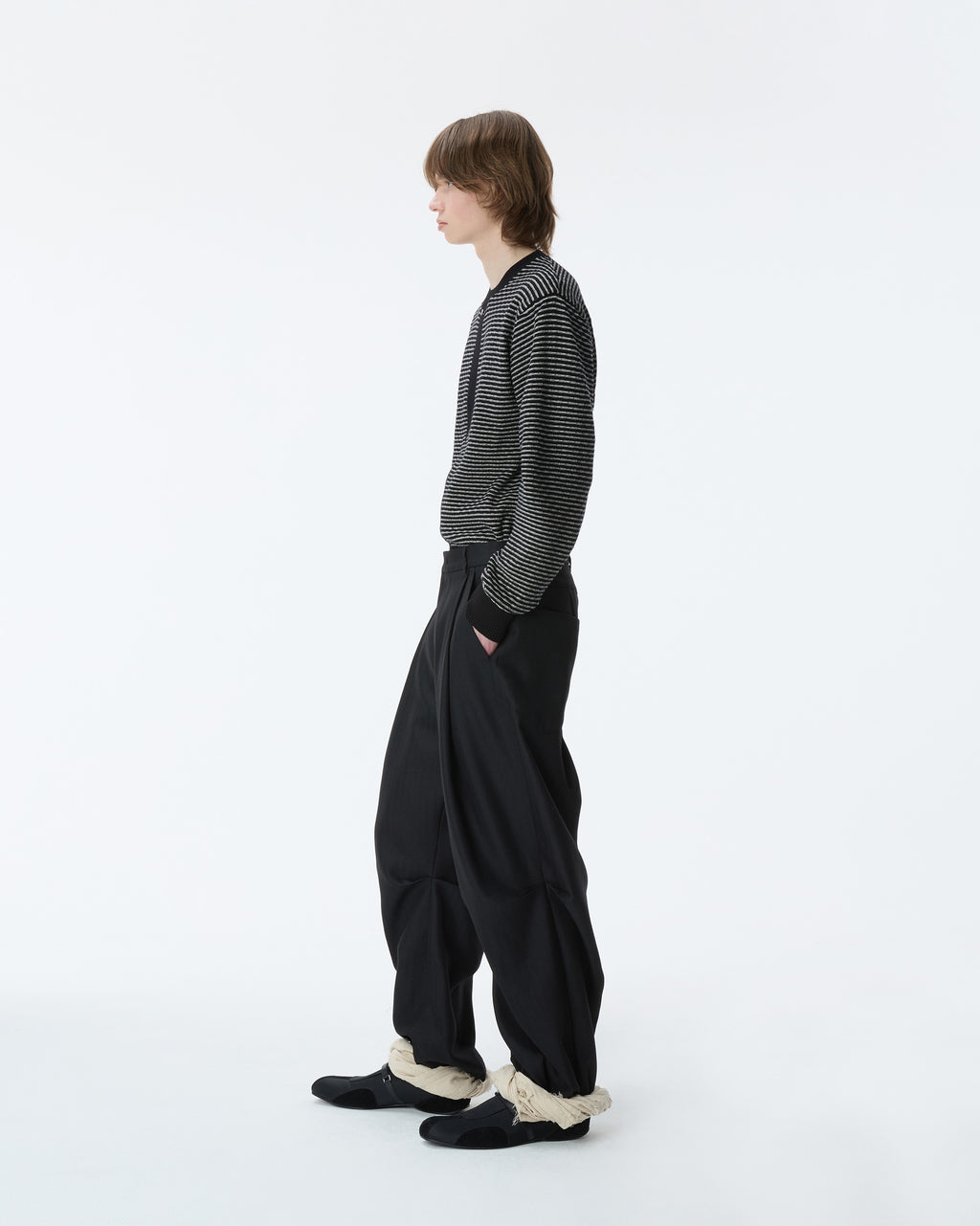 Ader Error - Trousers Product. 63 (Noir) product image 15 | TRAB K-Fashion Australia