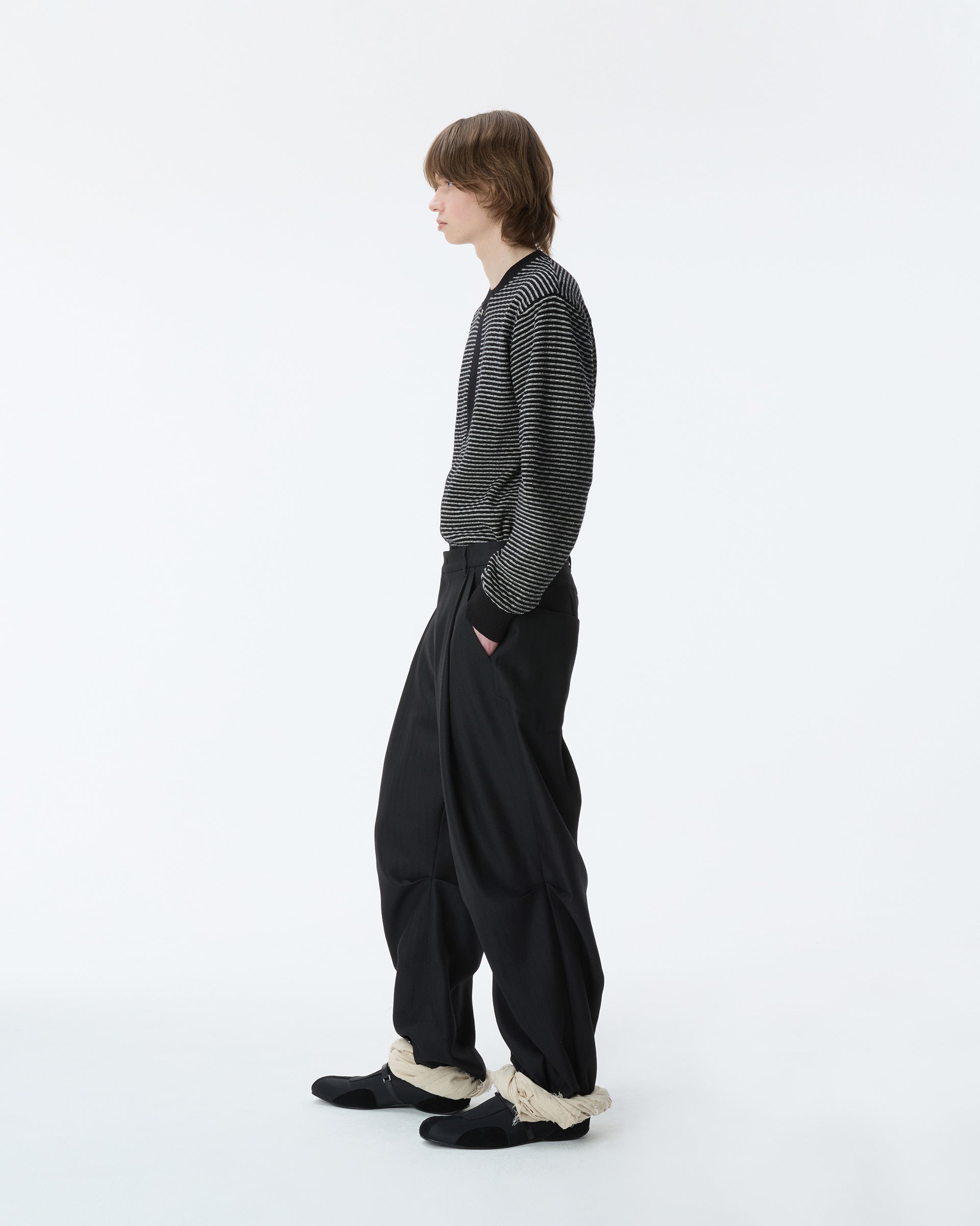 Ader Error - Trousers Product. 63 (Noir) product image 15 | TRAB K-Fashion Australia