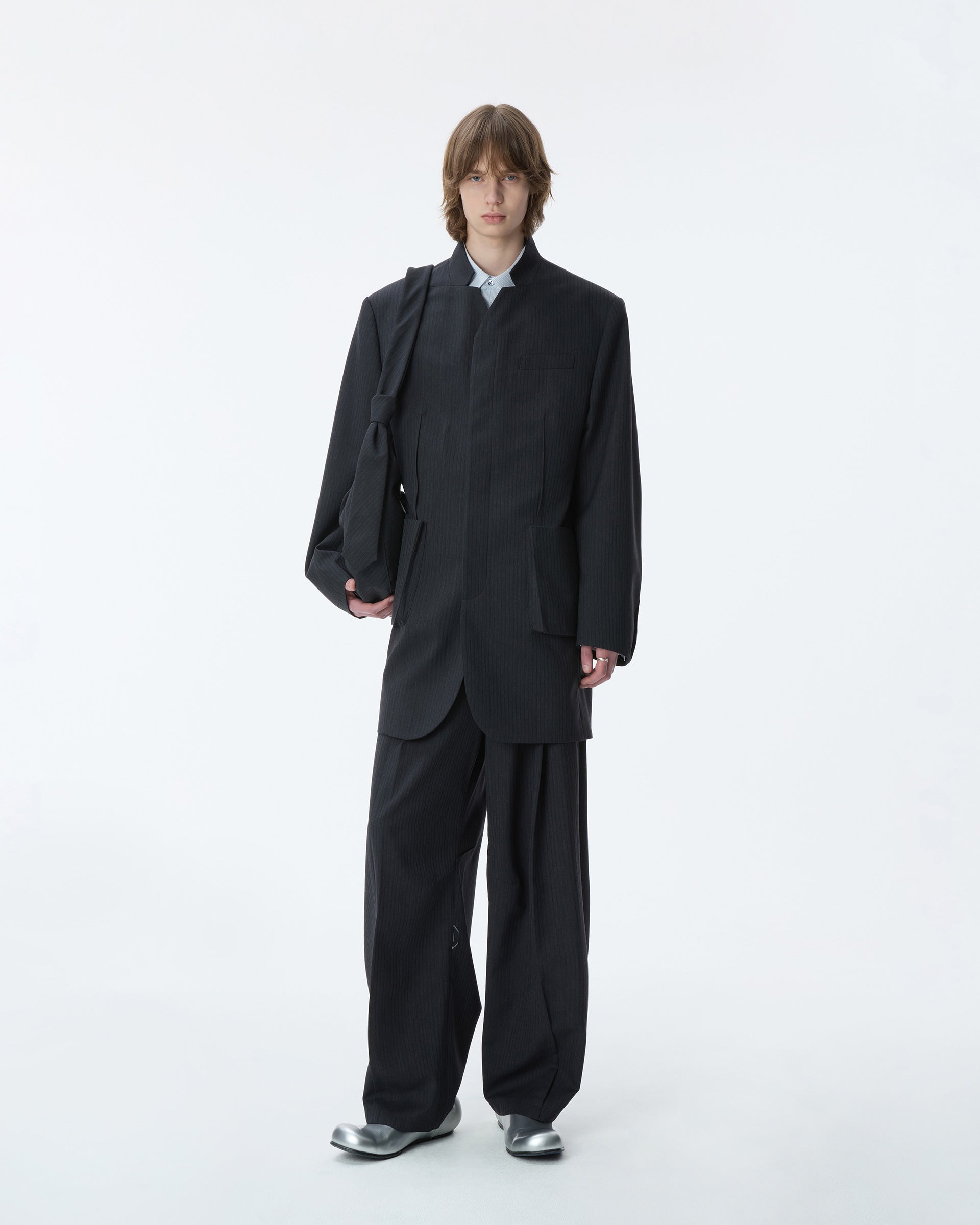 Ader Error - Blazer Product. 2 (Charcoal) product image 8 | TRAB K-Fashion Australia