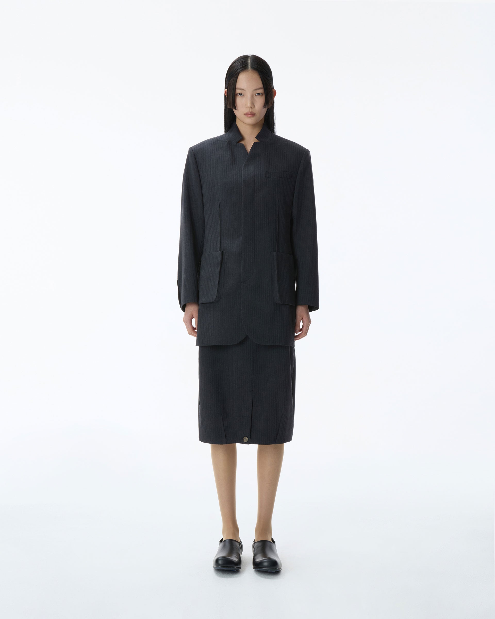 Ader Error - Blazer Product. 2 (Charcoal) product image 2 | TRAB K-Fashion Australia