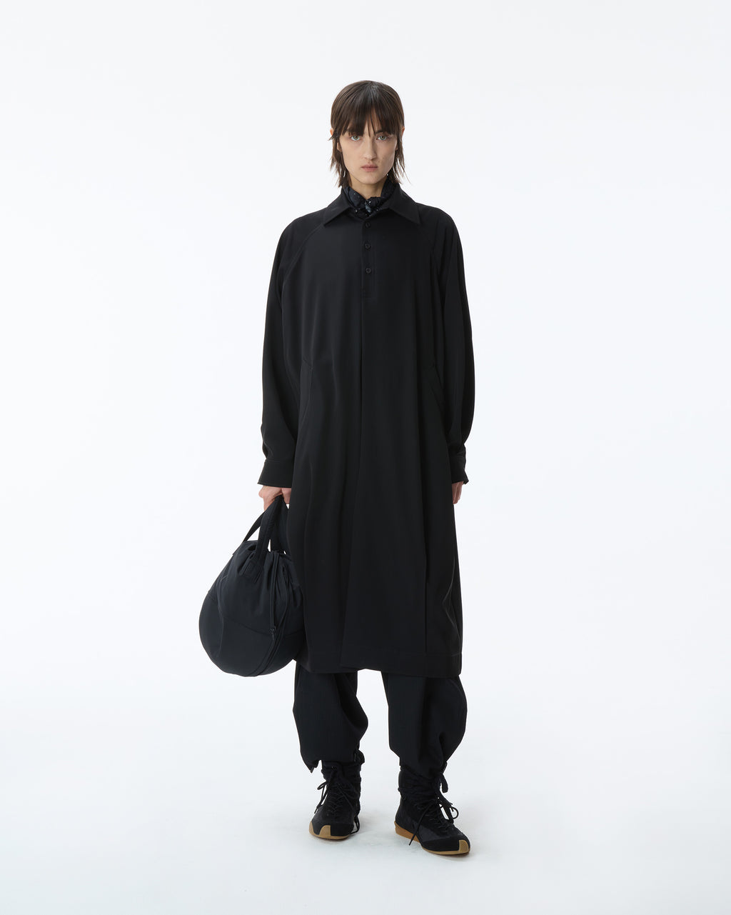 Ader Error - Coat Product. 4 (Noir) product image 1 | TRAB K-Fashion Australia