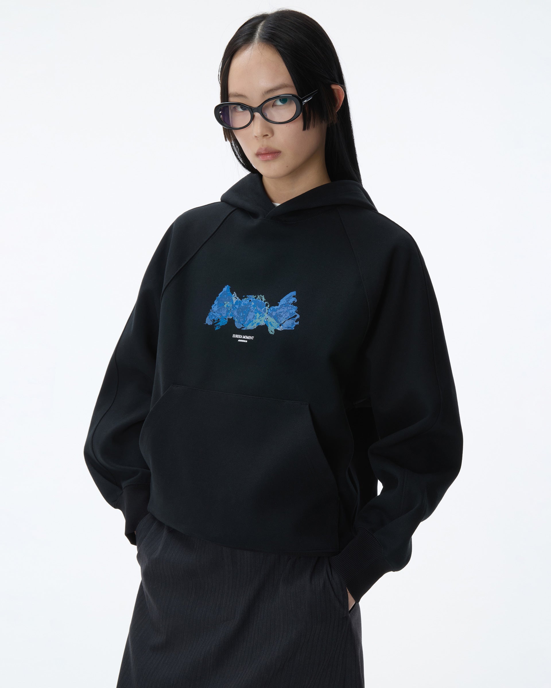 Ader Error - Hoodie Product. 19 (Noir) product image 4 | TRAB K-Fashion Australia