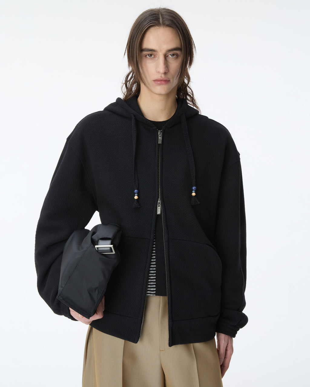 Ader Error - Hoodie zip-up Product. 21 (Noir) product image 15 | TRAB K-Fashion Australia