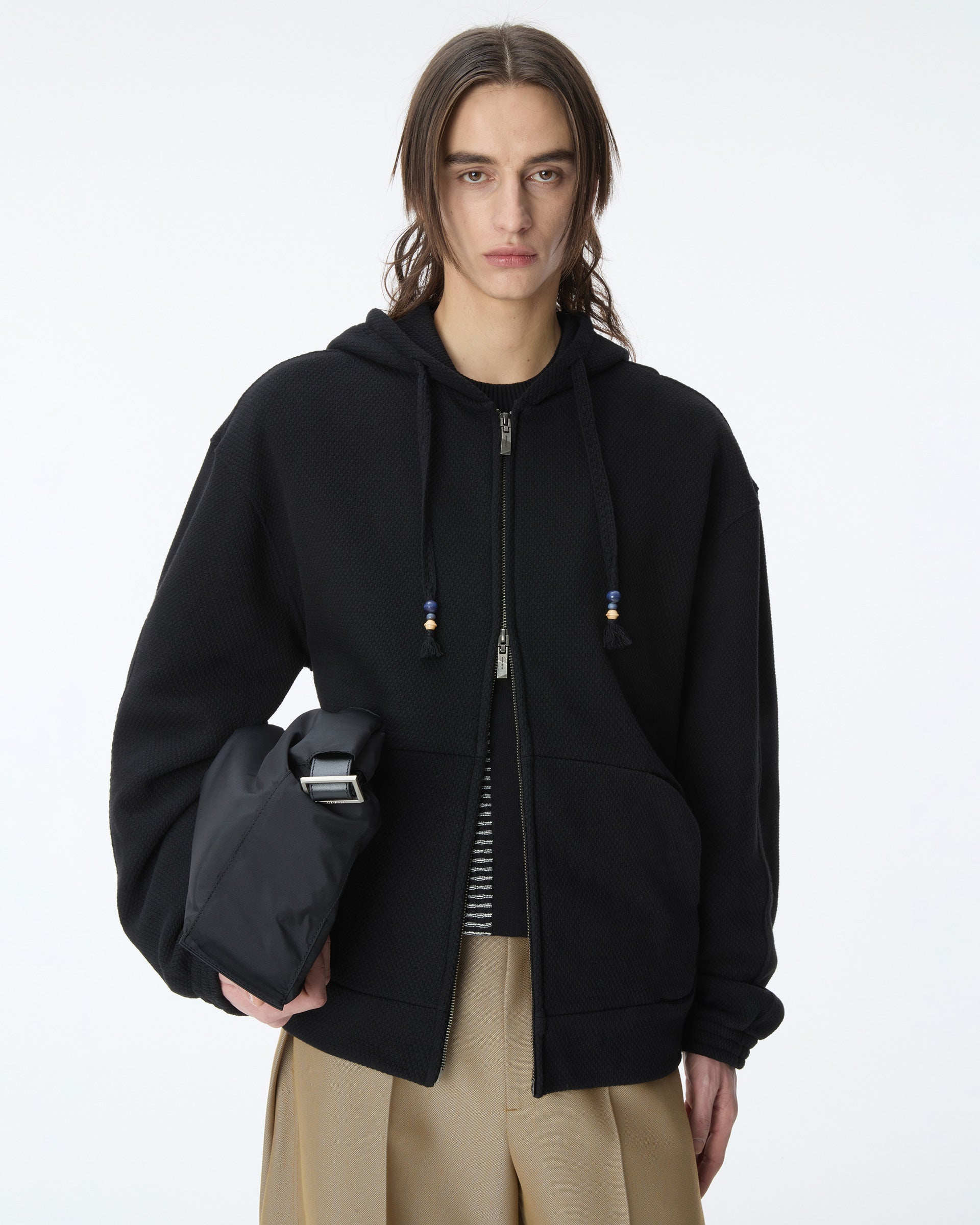 Ader Error - Hoodie zip-up Product. 21 (Noir) product image 15 | TRAB K-Fashion Australia