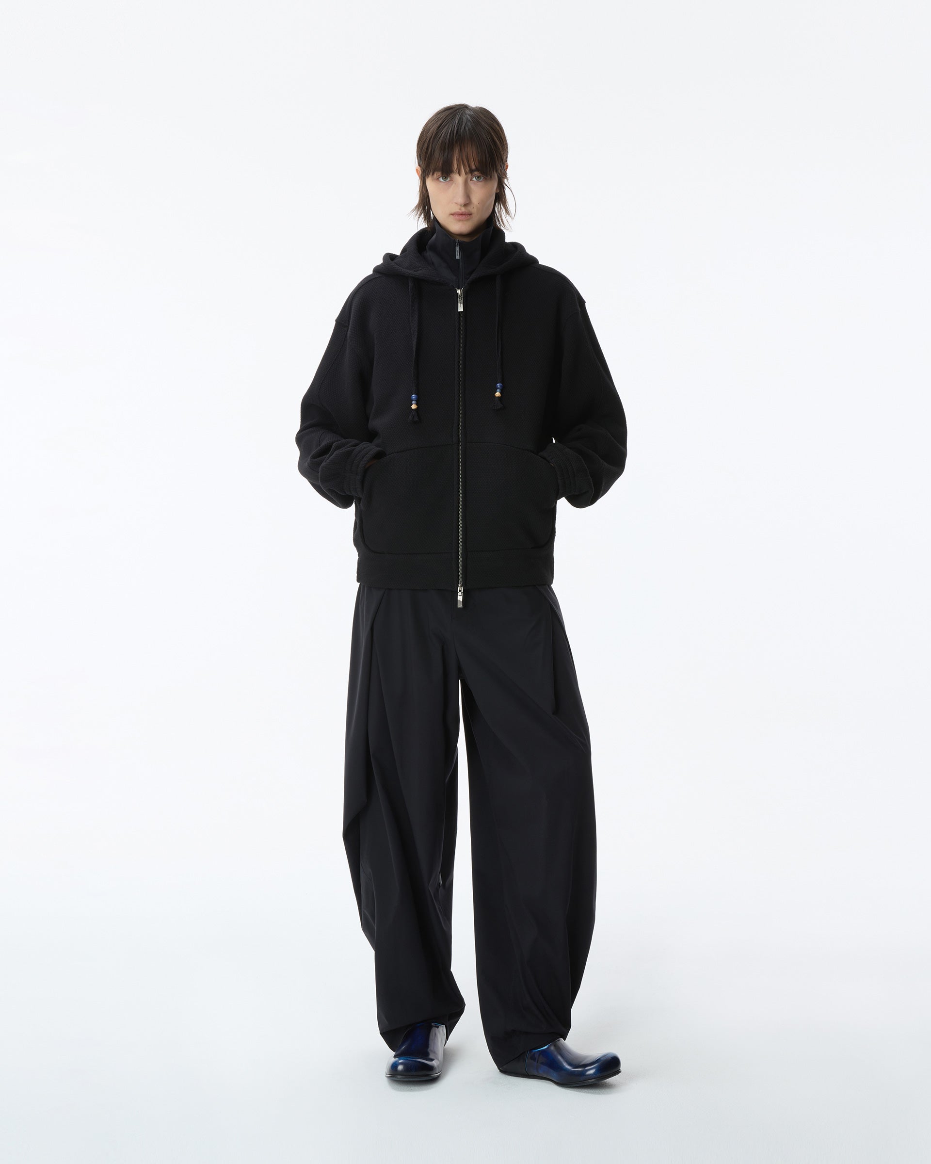 Ader Error - Hoodie zip-up Product. 21 (Noir) product image 1 | TRAB K-Fashion Australia