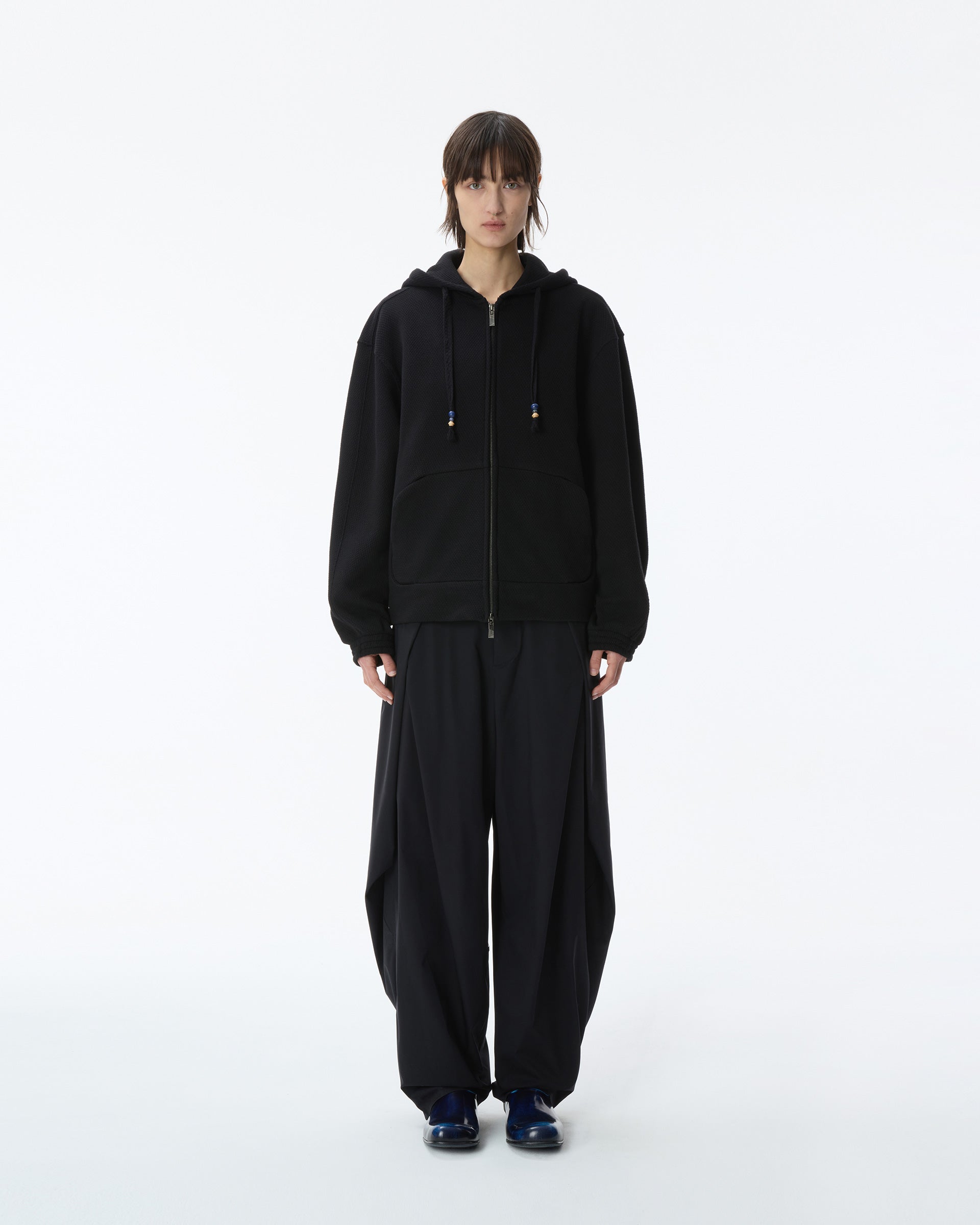 Ader Error - Hoodie zip-up Product. 21 (Noir) product image 2 | TRAB K-Fashion Australia