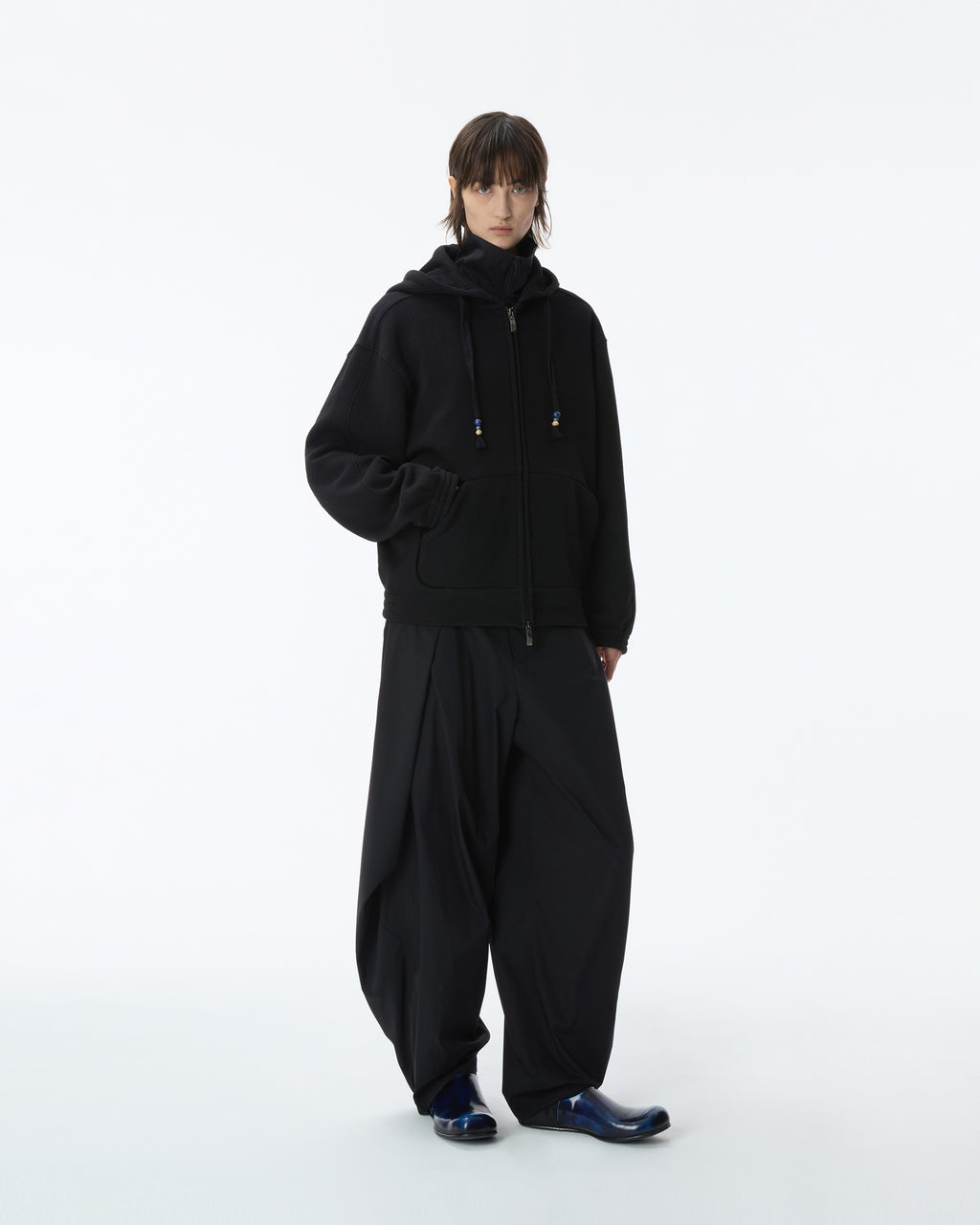 Ader Error - Hoodie zip-up Product. 21 (Noir) product image 4 | TRAB K-Fashion Australia
