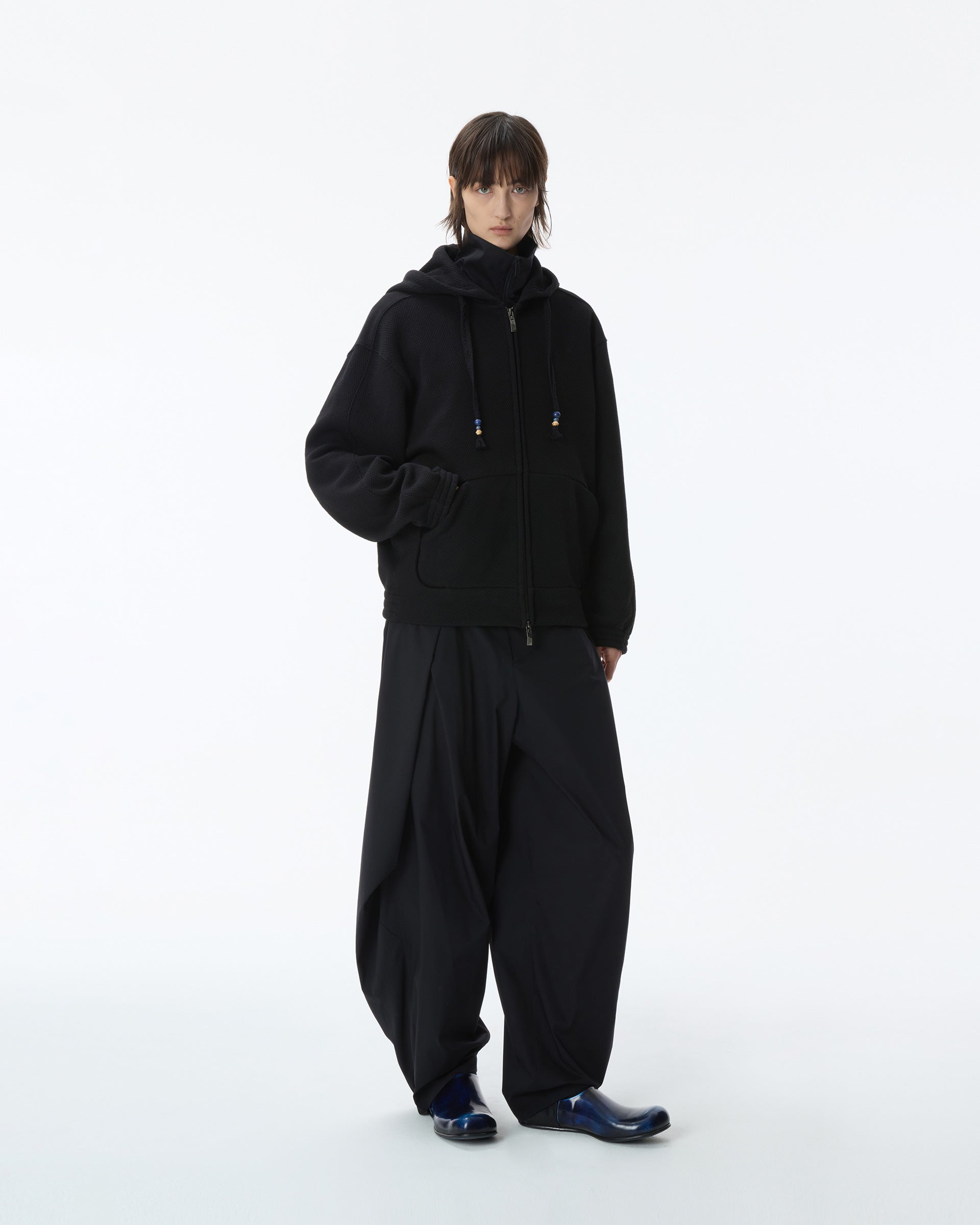 Ader Error - Hoodie zip-up Product. 21 (Noir) product image 4 | TRAB K-Fashion Australia