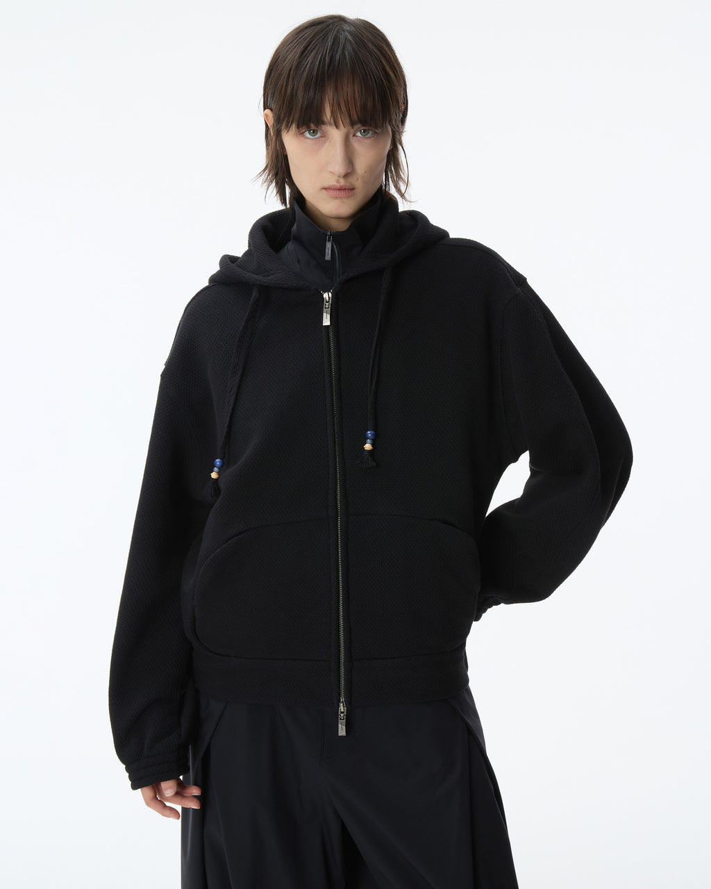 Ader Error - Hoodie zip-up Product. 21 (Noir) product image 5 | TRAB K-Fashion Australia