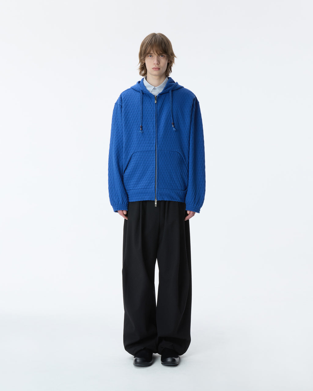 Ader Error - Meadow Hoodie zip-up Product. 21 (Blue) product image 11 | TRAB K-Fashion Australia
