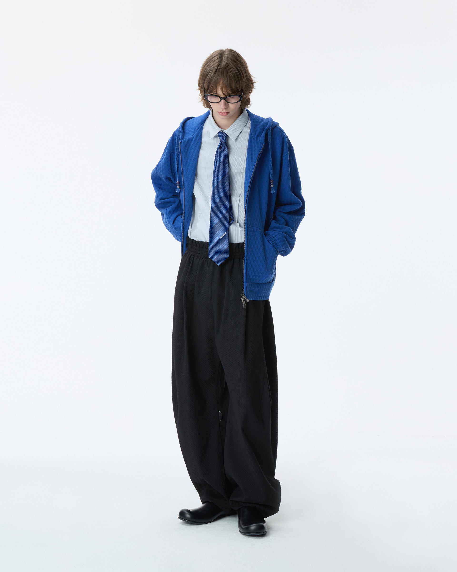 Ader Error - Meadow Hoodie zip-up Product. 21 (Blue) product image 13 | TRAB K-Fashion Australia