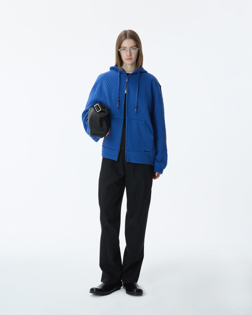 Ader Error - Meadow Hoodie zip-up Product. 21 (Blue) product image 1 | TRAB K-Fashion Australia