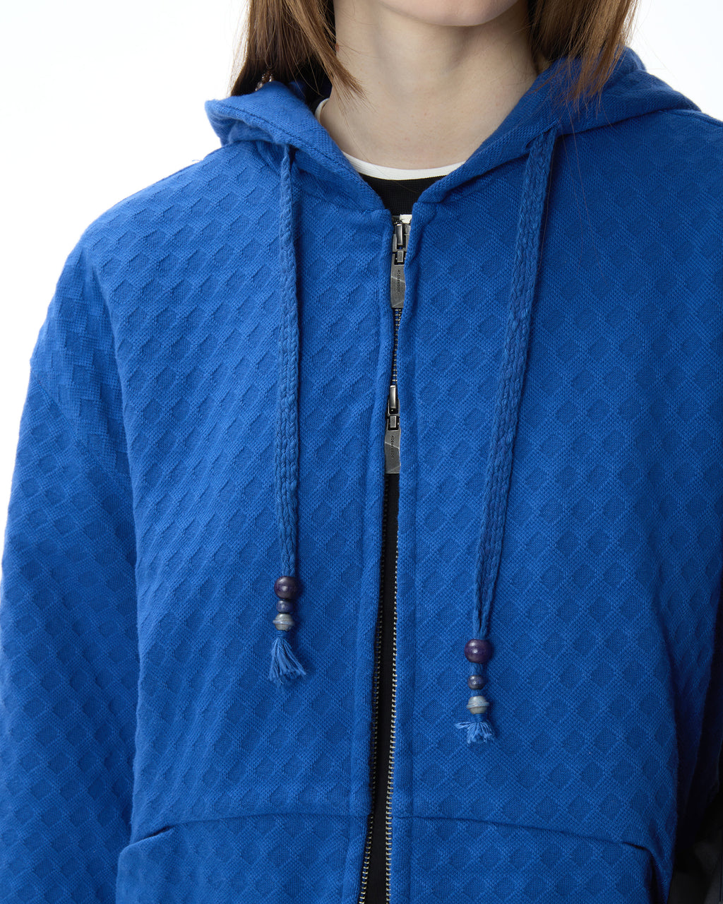 Ader Error - Meadow Hoodie zip-up Product. 21 (Blue) product image 5 | TRAB K-Fashion Australia