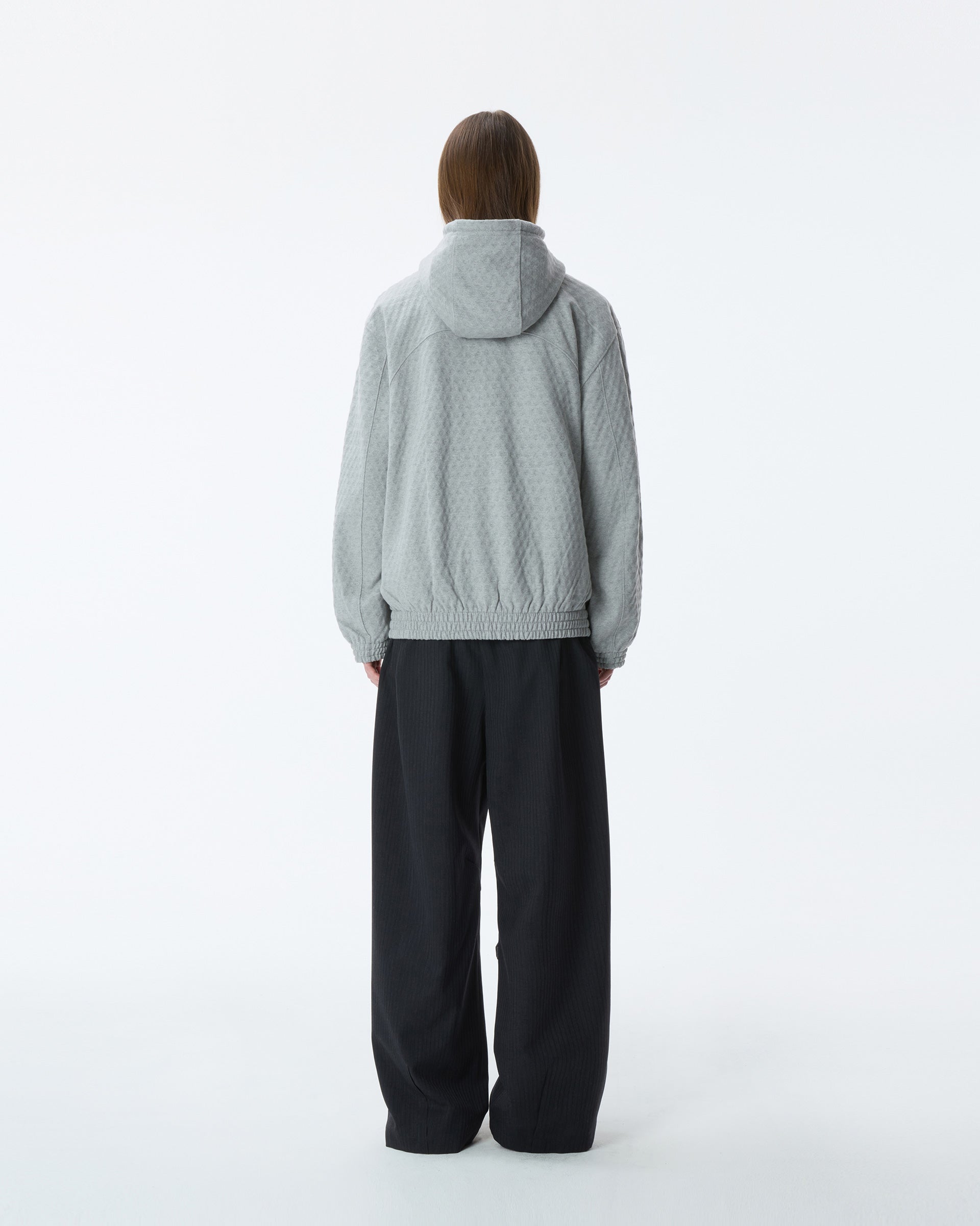 Ader Error - Meadow Hoodie zip-up Product. 21 (Grey) product image 3 | TRAB K-Fashion Australia