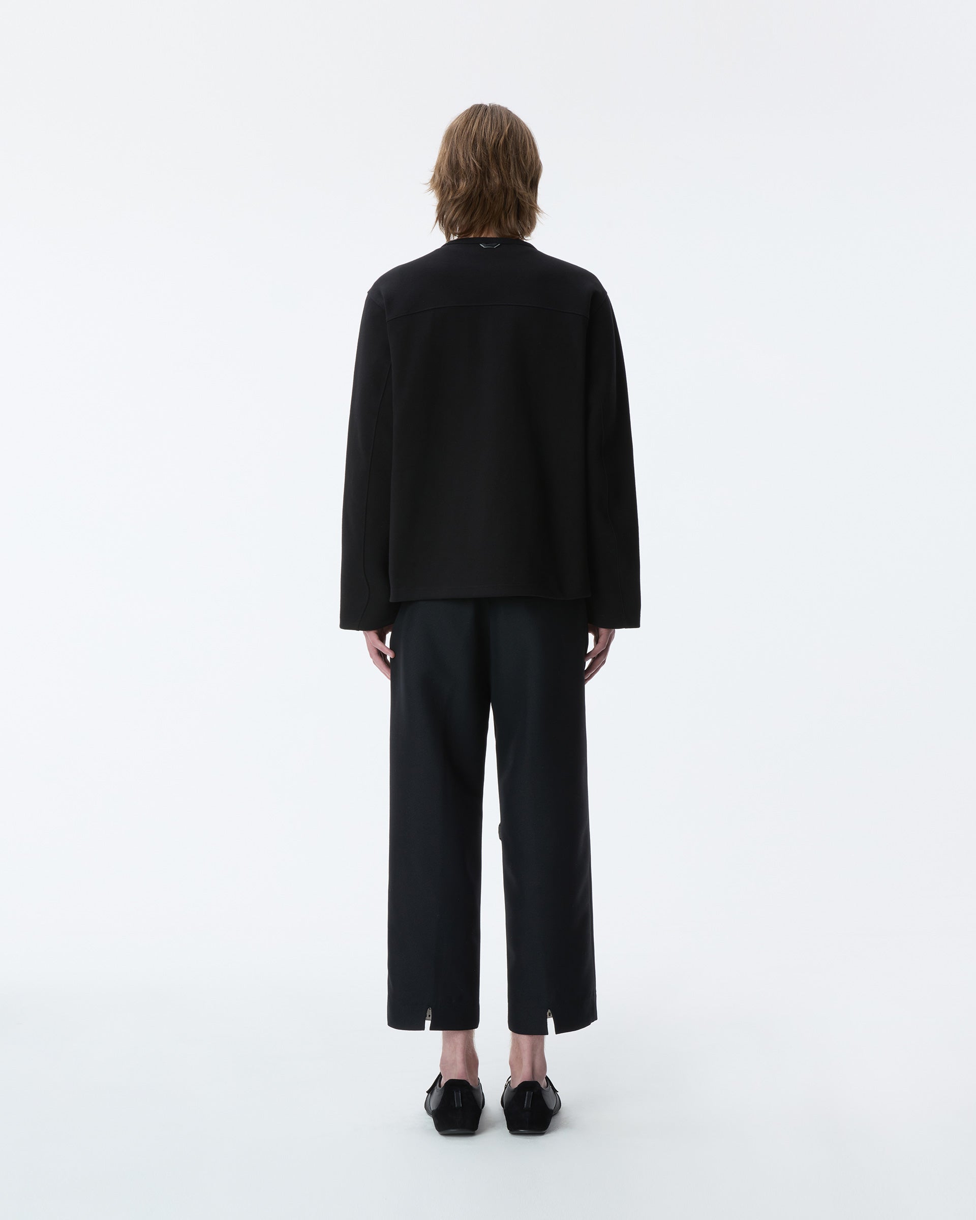 Ader Error - Henley Neck  LS T-shirt Product. 22 (Noir) product image 10 | TRAB K-Fashion Australia