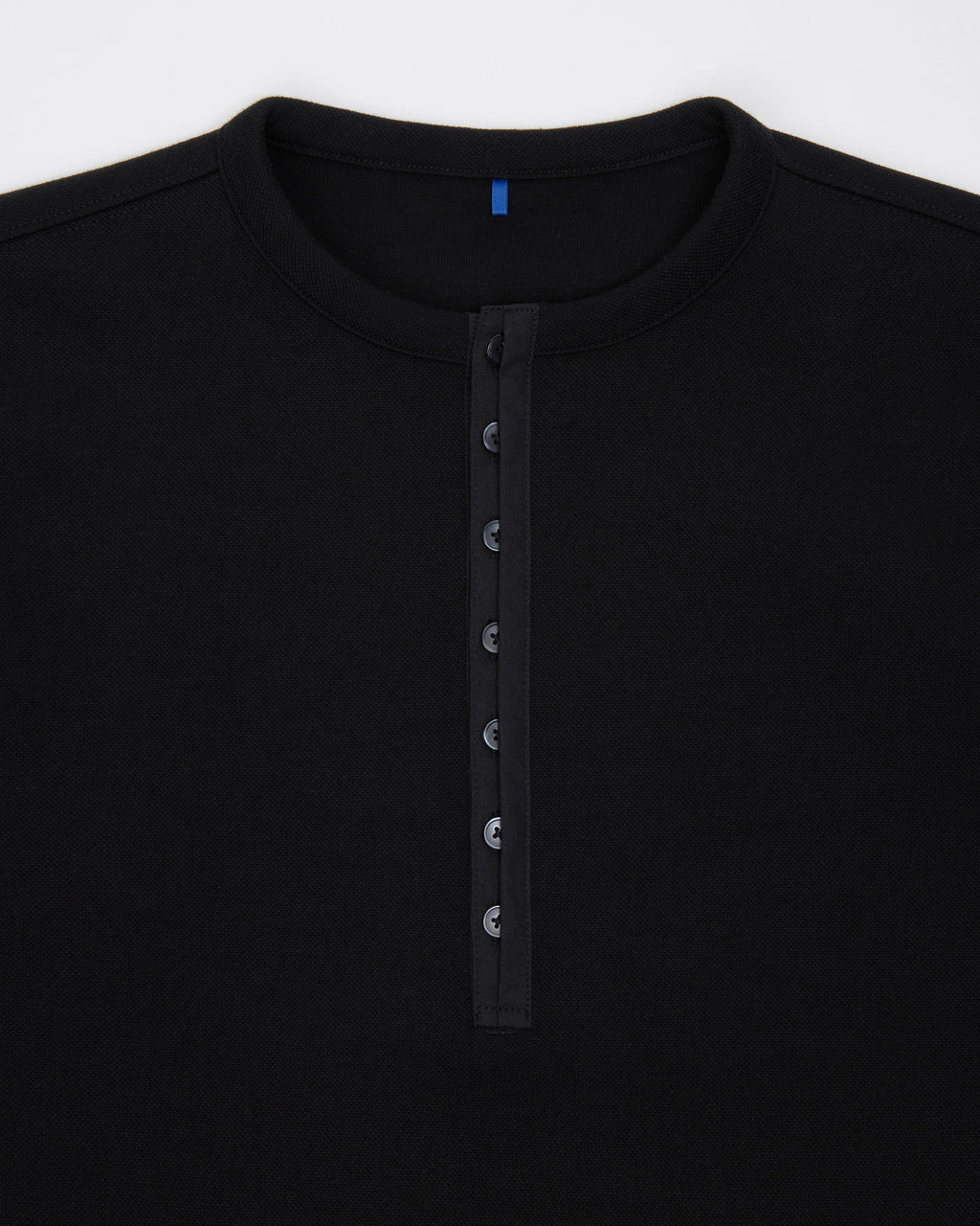 Ader Error - Henley Neck  LS T-shirt Product. 22 (Noir) product image 4 | TRAB K-Fashion Australia