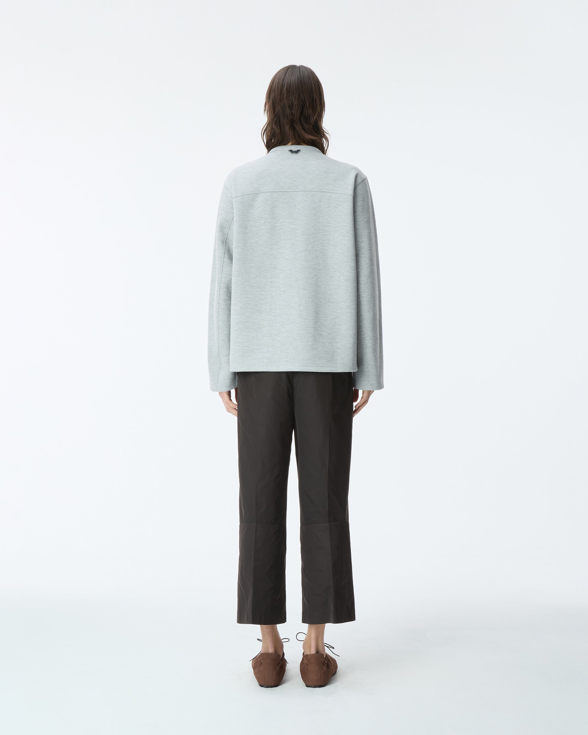 Ader Error - Henley Neck  LS T-shirt Product. 22 (Grey) product image 12 | TRAB K-Fashion Australia