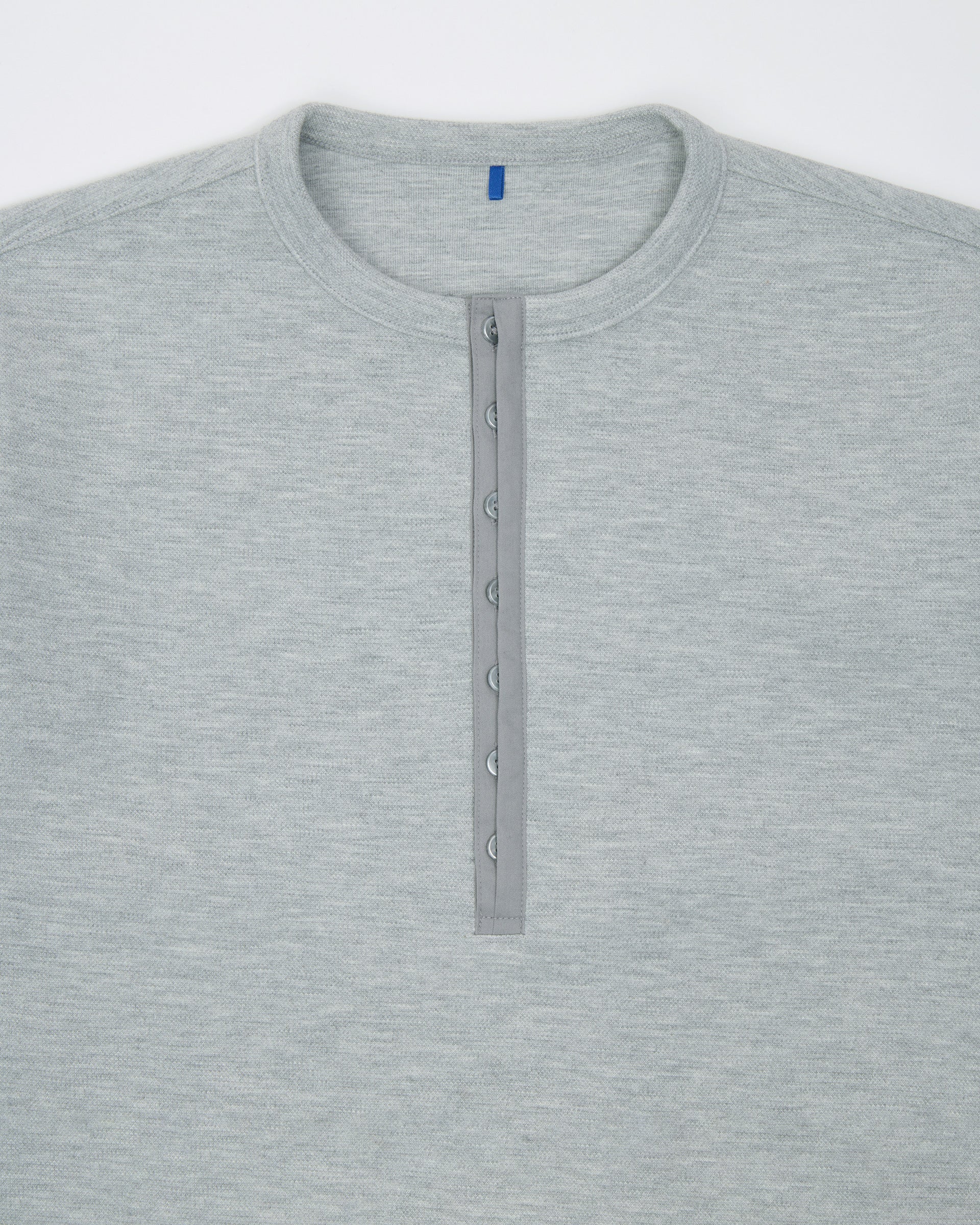 Ader Error - Henley Neck  LS T-shirt Product. 22 (Grey) product image 6 | TRAB K-Fashion Australia