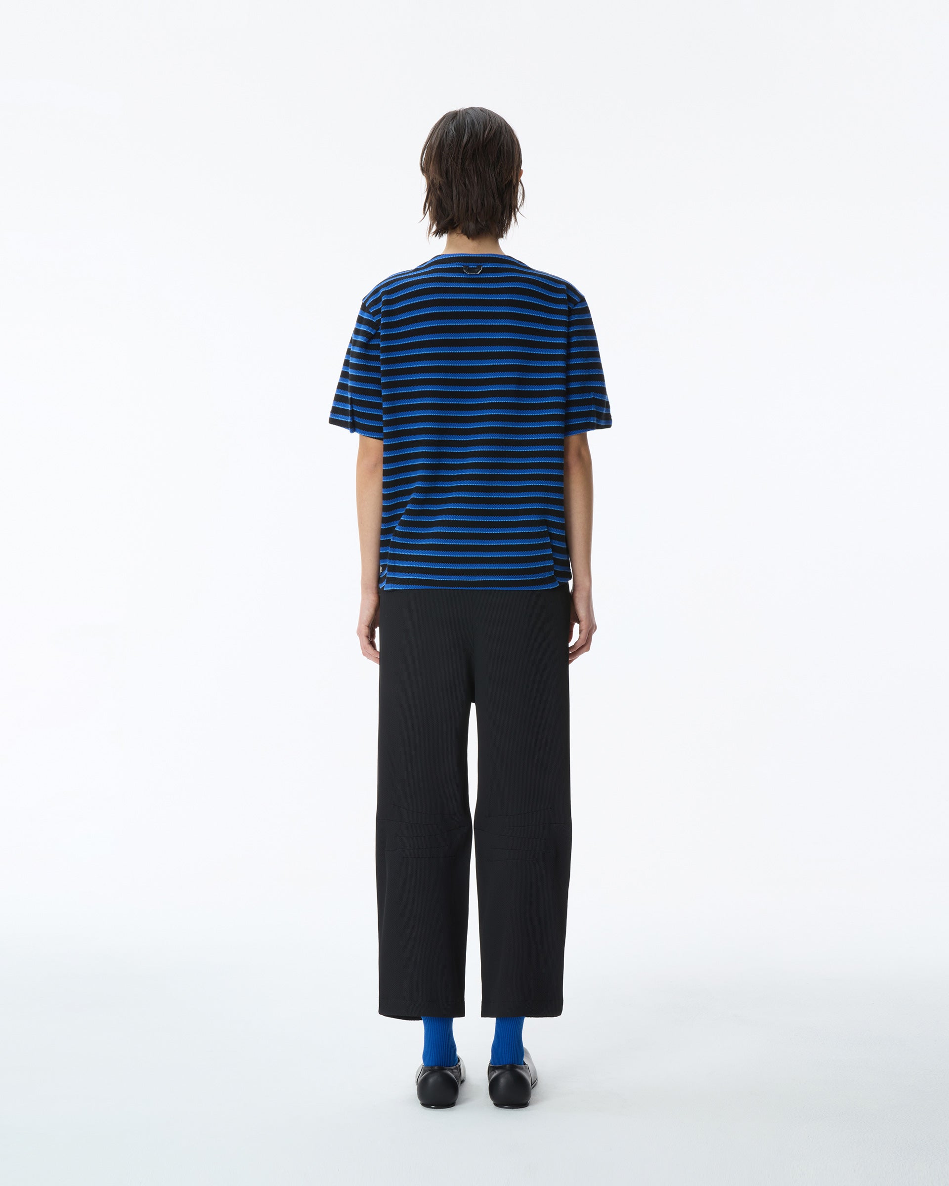 Ader Error - Henley Neck  T-shirt Product. 23 (Noir) product image 3 | TRAB K-Fashion Australia