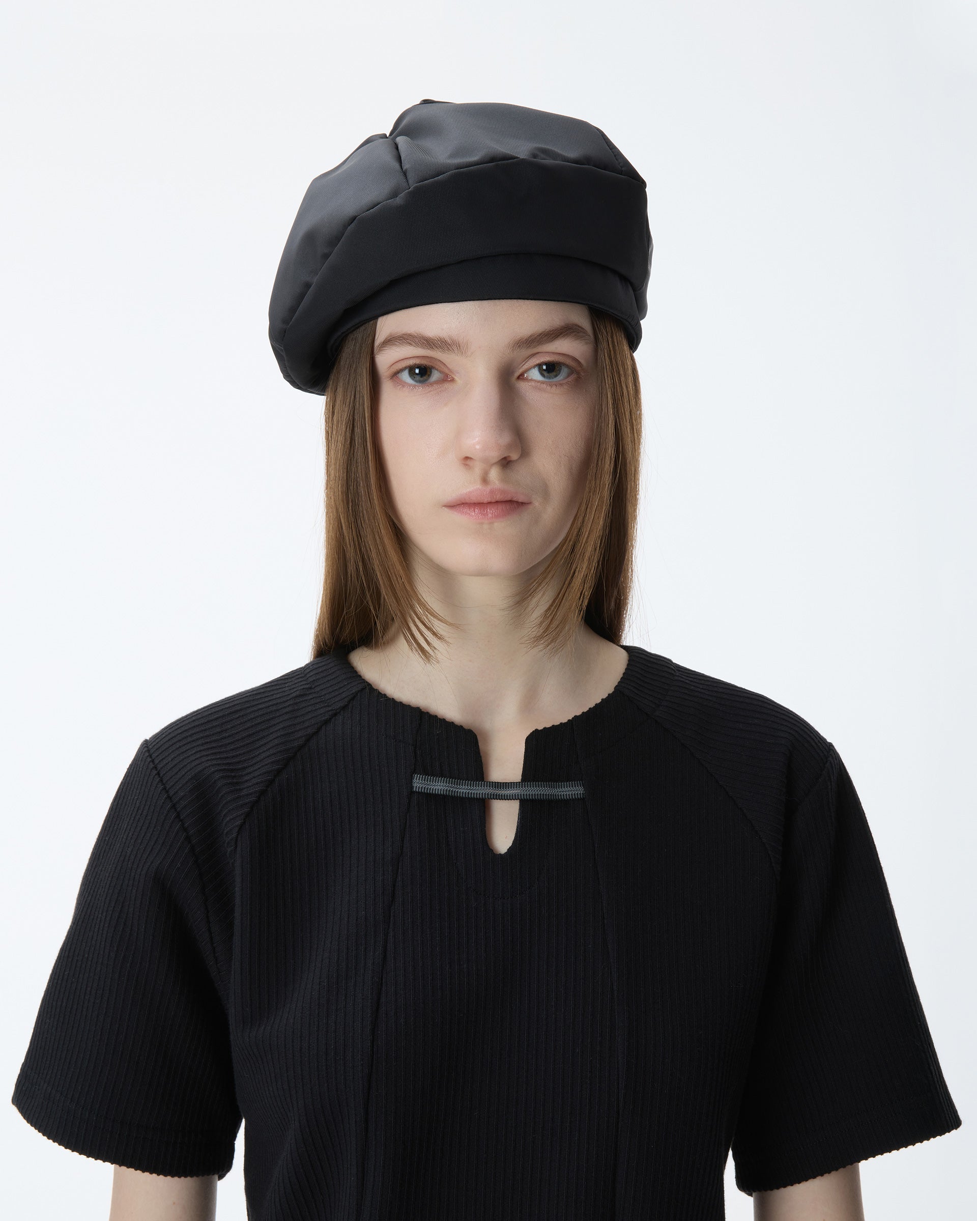Ader Error - Beret Product. 85 (Noir) product image 6 | TRAB K-Fashion Australia