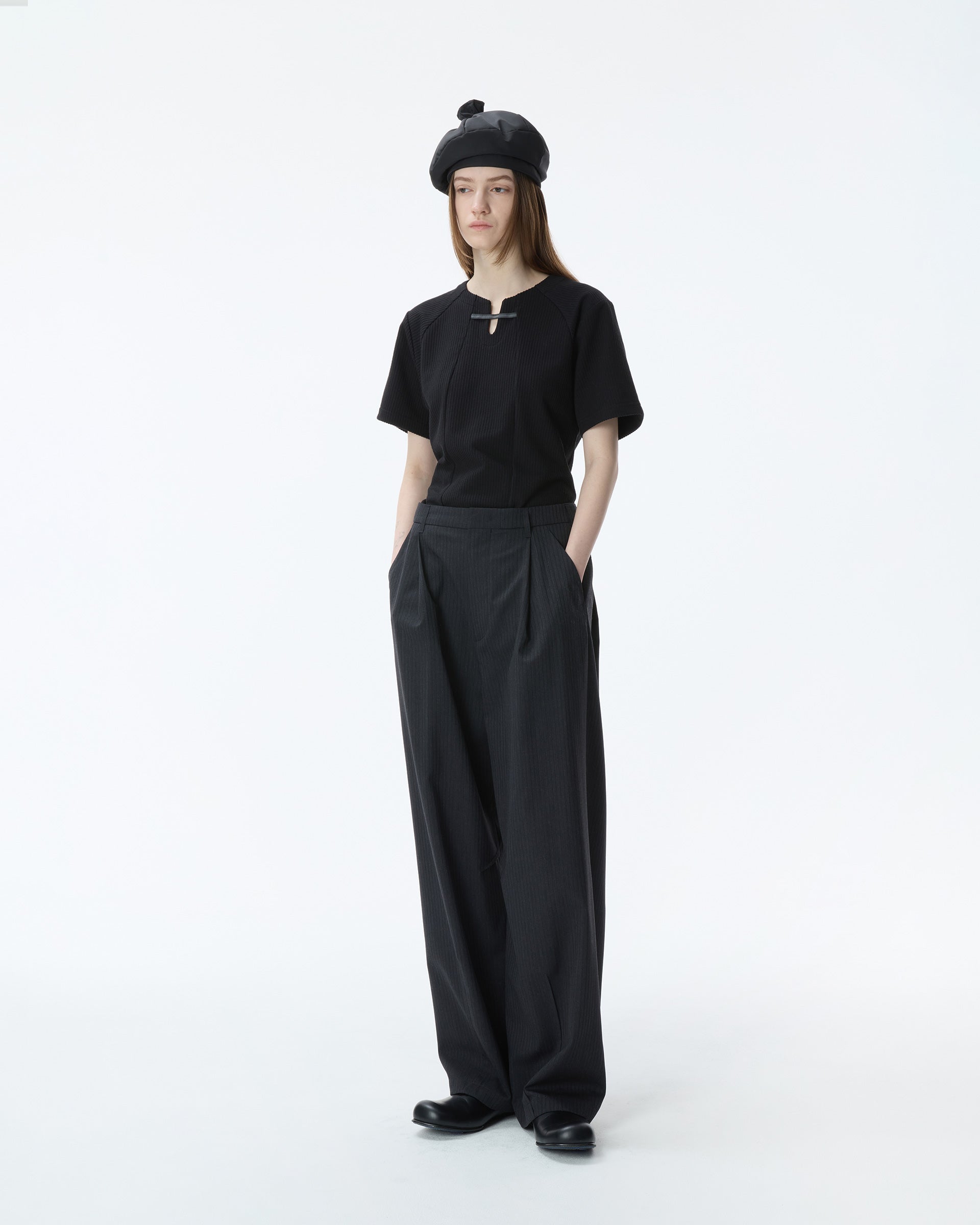 Ader Error - Beret Product. 85 (Noir) product image 9 | TRAB K-Fashion Australia