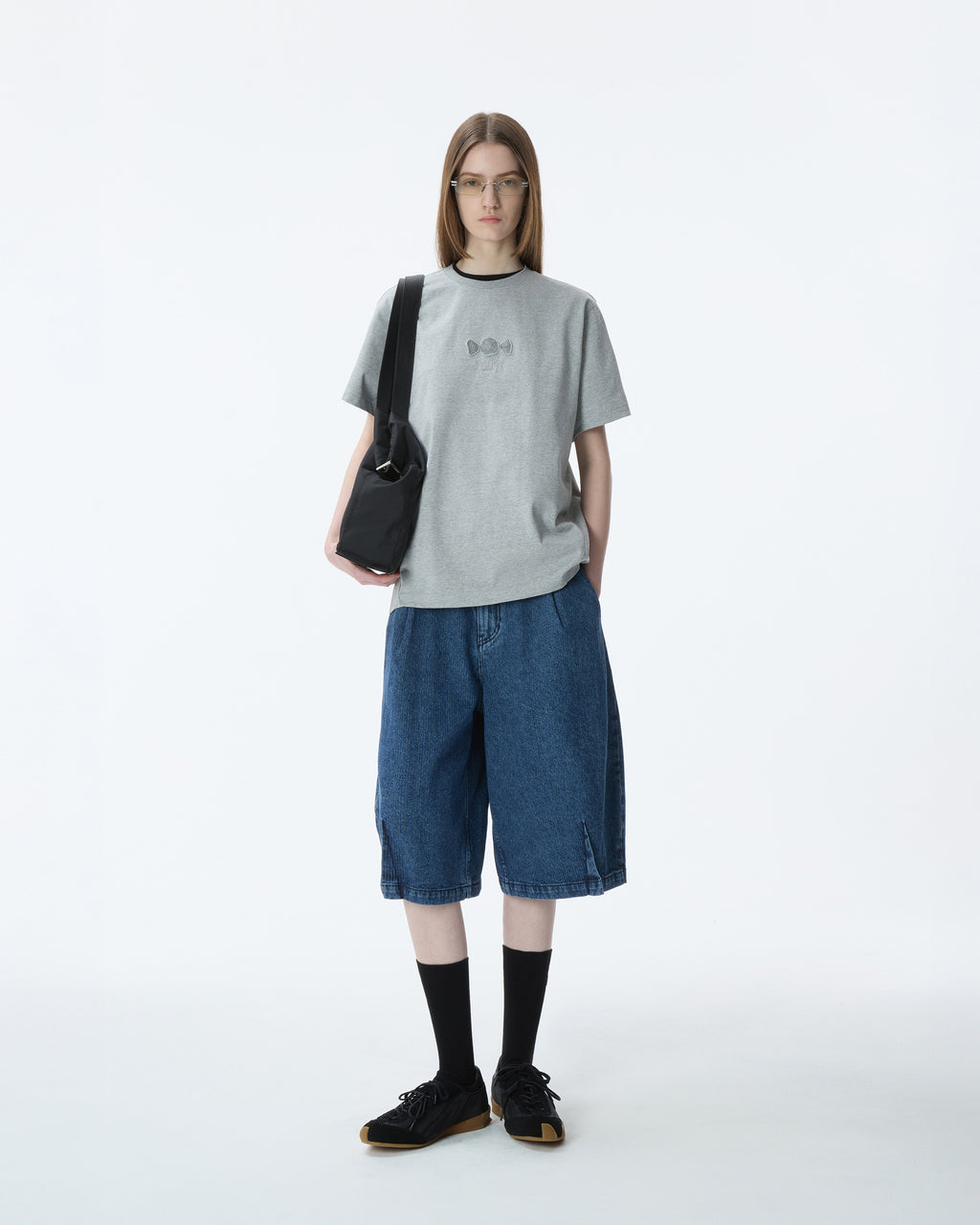 Ader Error - Short jeans  Product. 70 (Blue) product image 1 | TRAB K-Fashion Australia