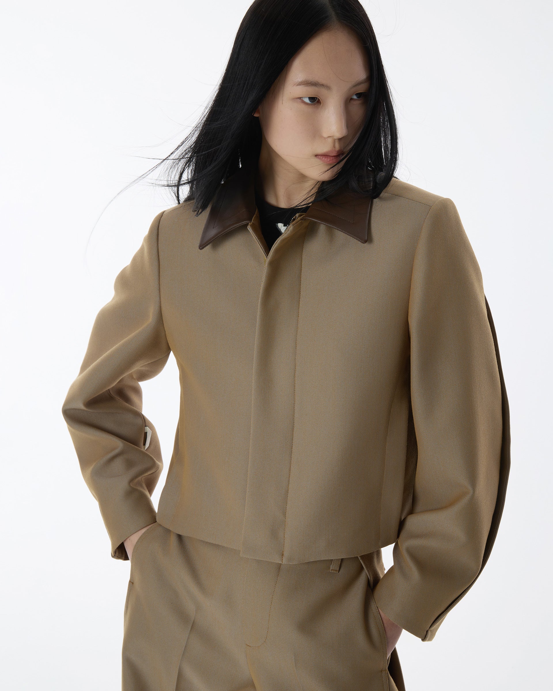 Ader Error - Ani Nov Jacket Product. 10 (Beige) product image 7 | TRAB K-Fashion Australia