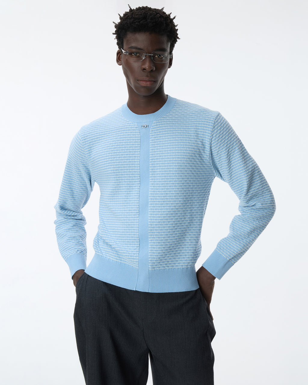 Ader Error - Knit Product. 25 (Sky Blue) product image 12 | TRAB K-Fashion Australia