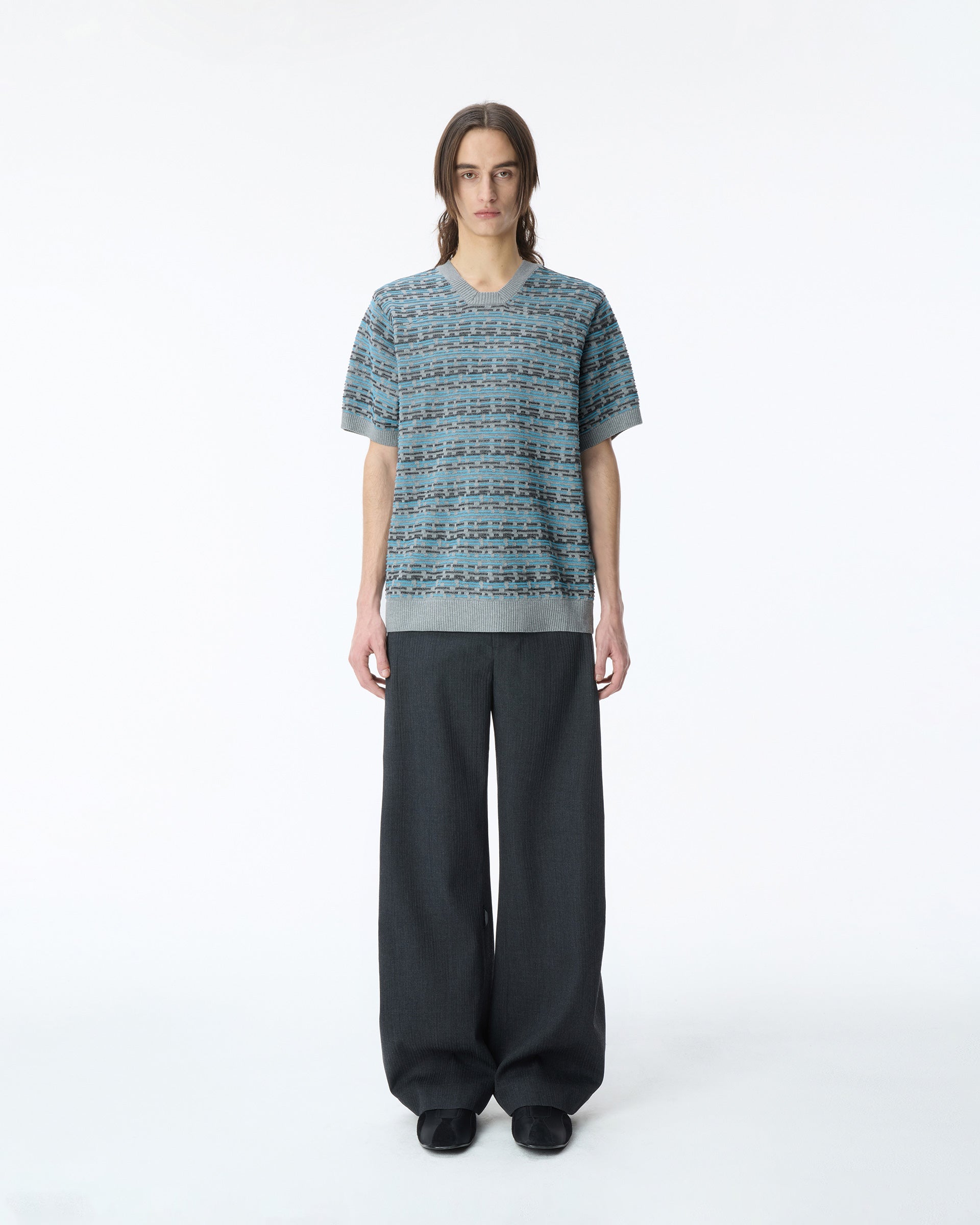 Ader Error - Half Sleeve Knit Product. 26 (Grey) product image 8 | TRAB K-Fashion Australia