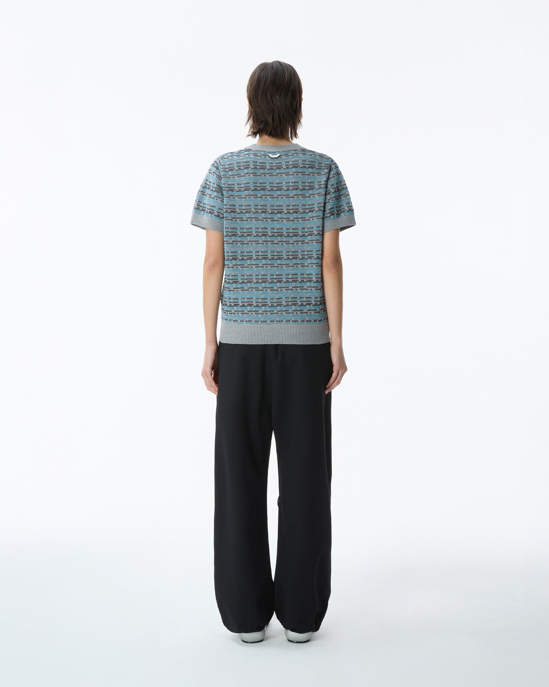 Ader Error - Half Sleeve Knit Product. 26 (Grey) product image 3 | TRAB K-Fashion Australia