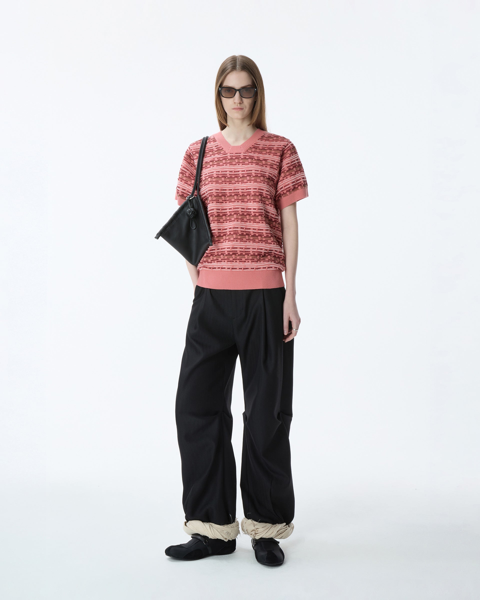Ader Error - Half Sleeve Knit Product. 26 (Pink) product image 1 | TRAB K-Fashion Australia