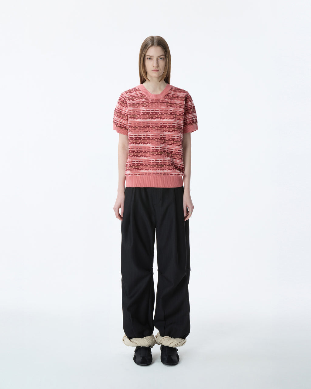 Ader Error - Half Sleeve Knit Product. 26 (Pink) product image 2 | TRAB K-Fashion Australia