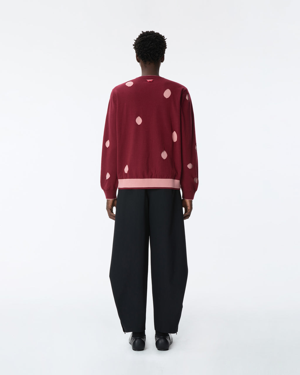 Ader Error - Cardigan Product. 27 (Burgundy) product image 10 | TRAB K-Fashion Australia