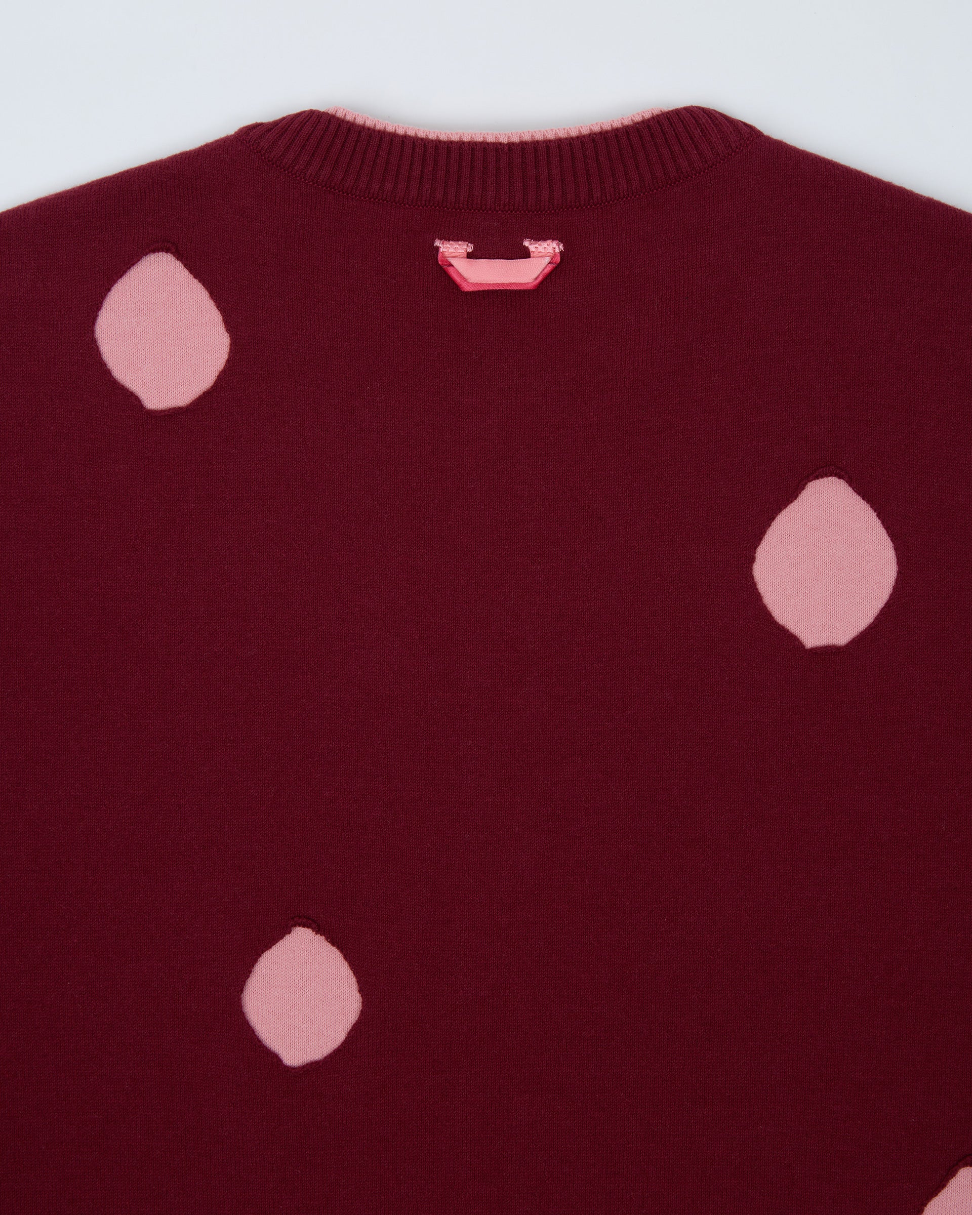 Ader Error - Cardigan Product. 27 (Burgundy) product image 5 | TRAB K-Fashion Australia