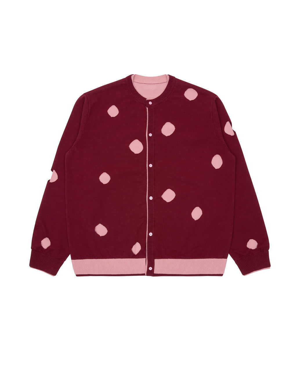 Ader Error - Cardigan Product. 27 (Burgundy) product image 6 | TRAB K-Fashion Australia