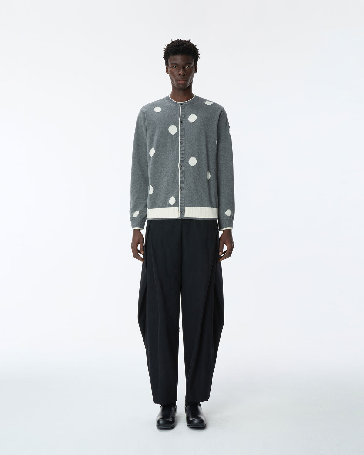 Ader Error - Cardigan Product. 27 (Grey) product image 2 | TRAB K-Fashion Australia