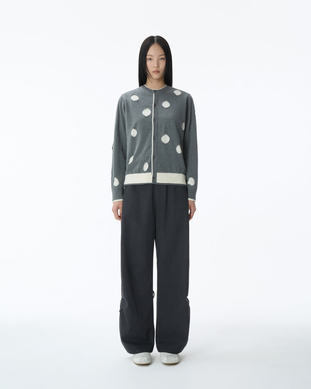Ader Error - Cardigan Product. 27 (Grey) product image 6 | TRAB K-Fashion Australia