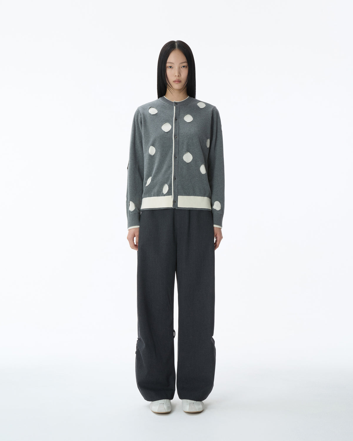 Ader Error - Cardigan Product. 27 (Grey) product image 6 | TRAB K-Fashion Australia