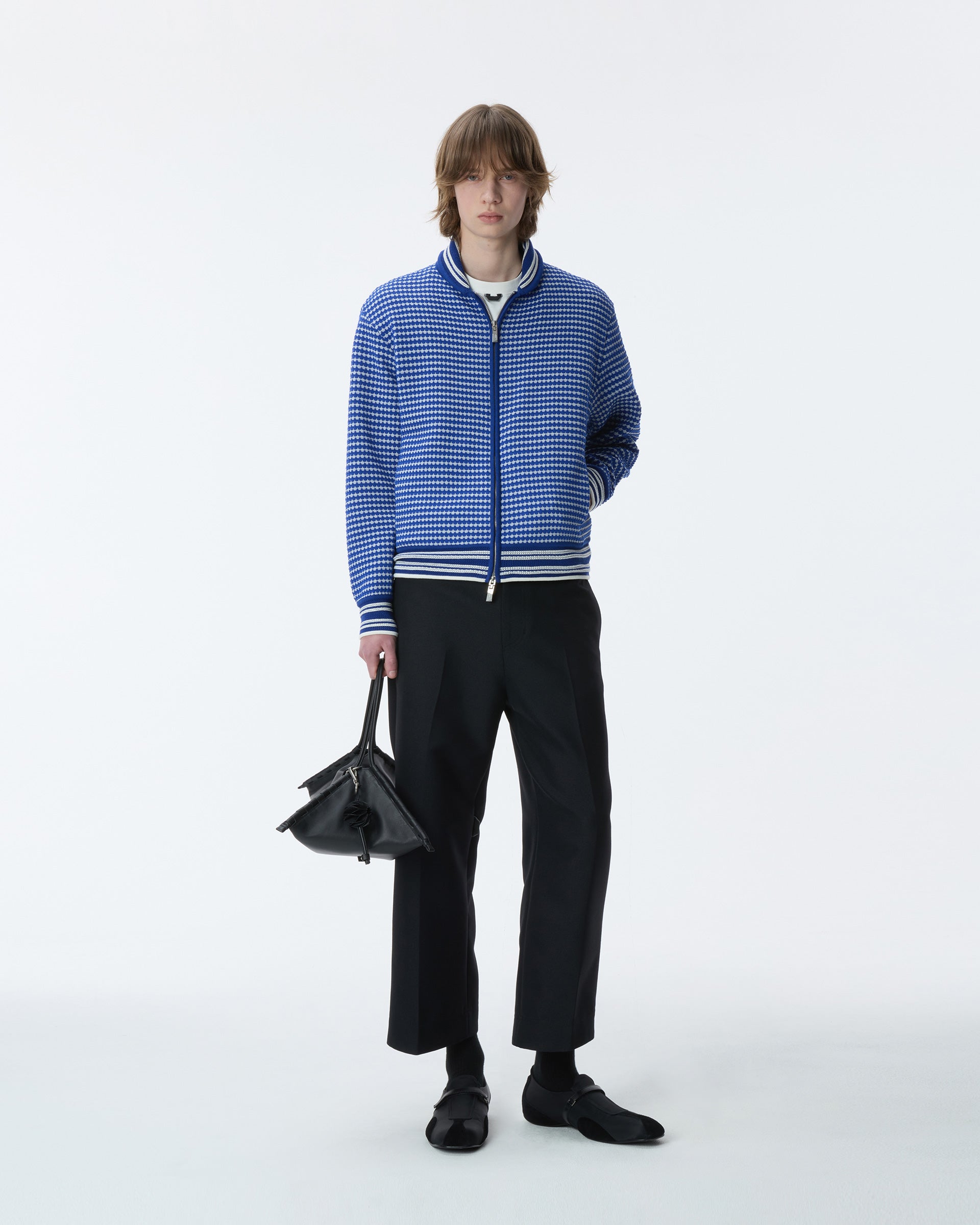 Ader Error - Knit zip-up Product. 28 (Blue) product image 10 | TRAB K-Fashion Australia