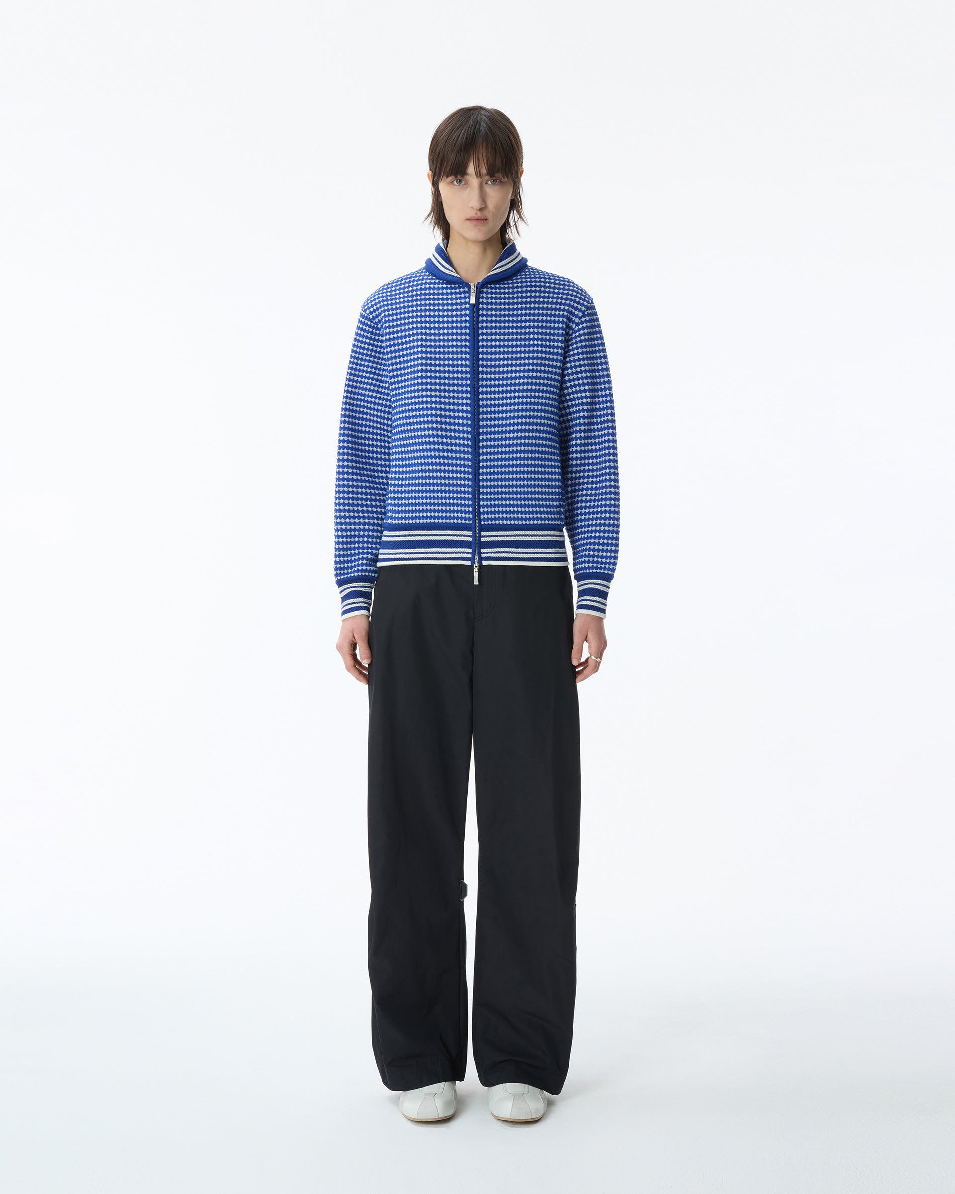 Ader Error - Knit zip-up Product. 28 (Blue) product image 2 | TRAB K-Fashion Australia