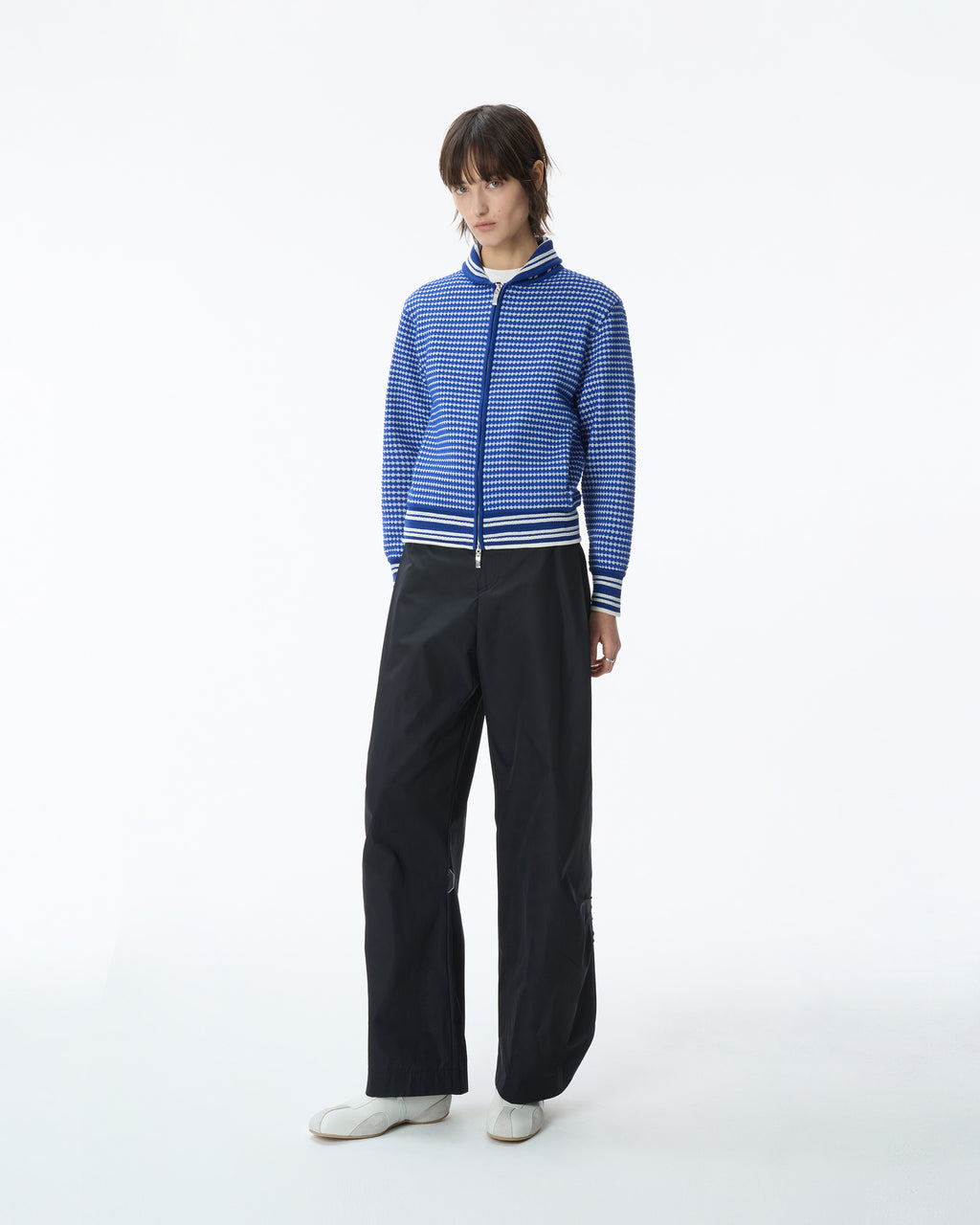 Ader Error - Knit zip-up Product. 28 (Blue) product image 4 | TRAB K-Fashion Australia