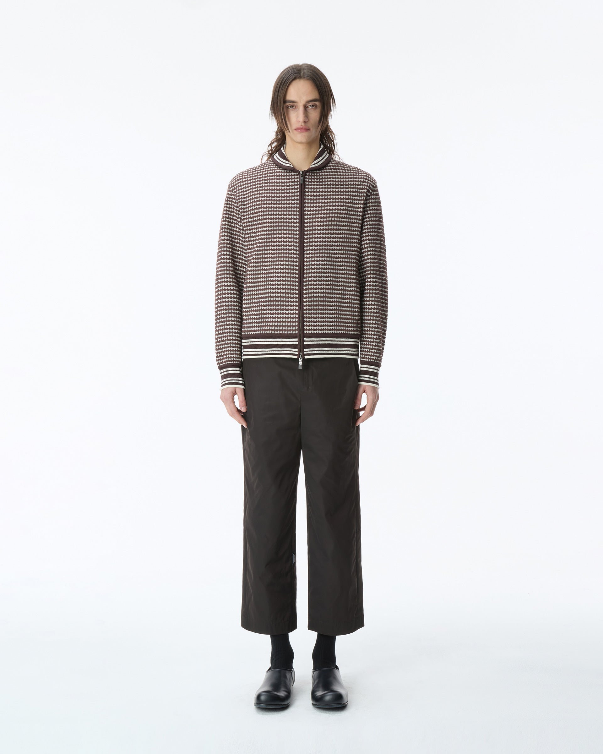 Ader Error - Knit zip-up Product. 28 (Brown) product image 10 | TRAB K-Fashion Australia