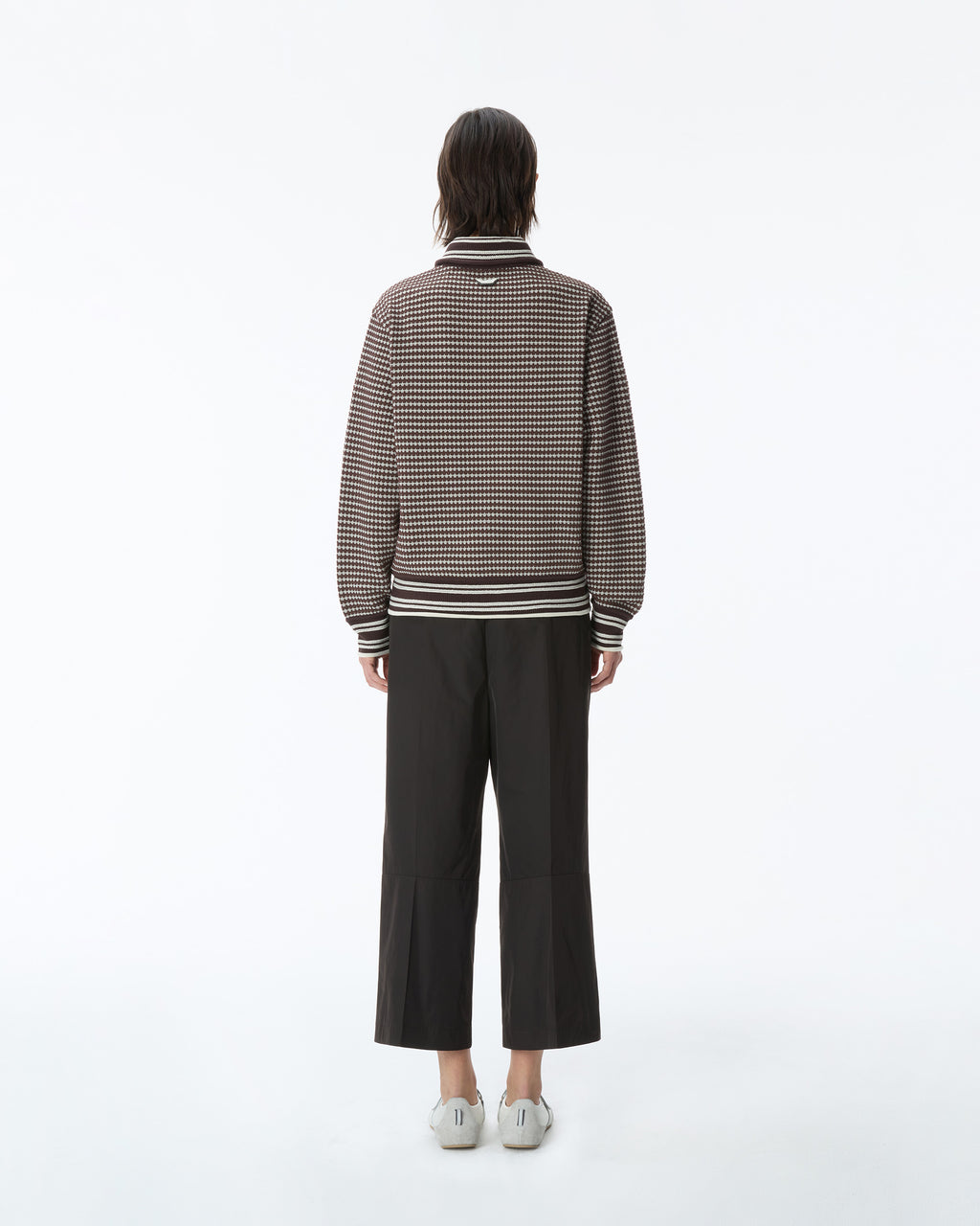 Ader Error - Knit zip-up Product. 28 (Brown) product image 3 | TRAB K-Fashion Australia