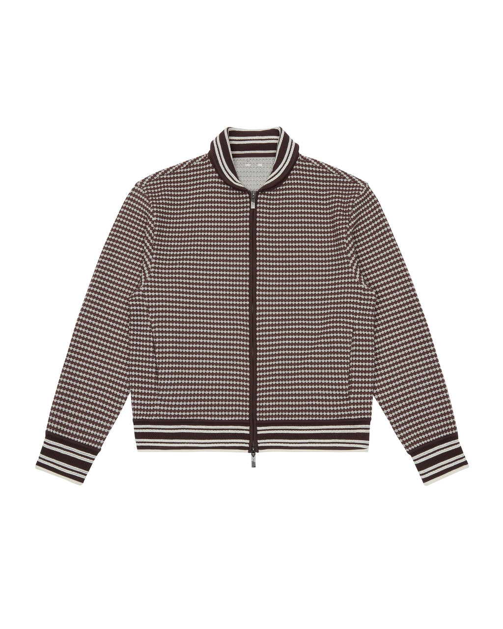 Ader Error - Knit zip-up Product. 28 (Brown) product image 7 | TRAB K-Fashion Australia