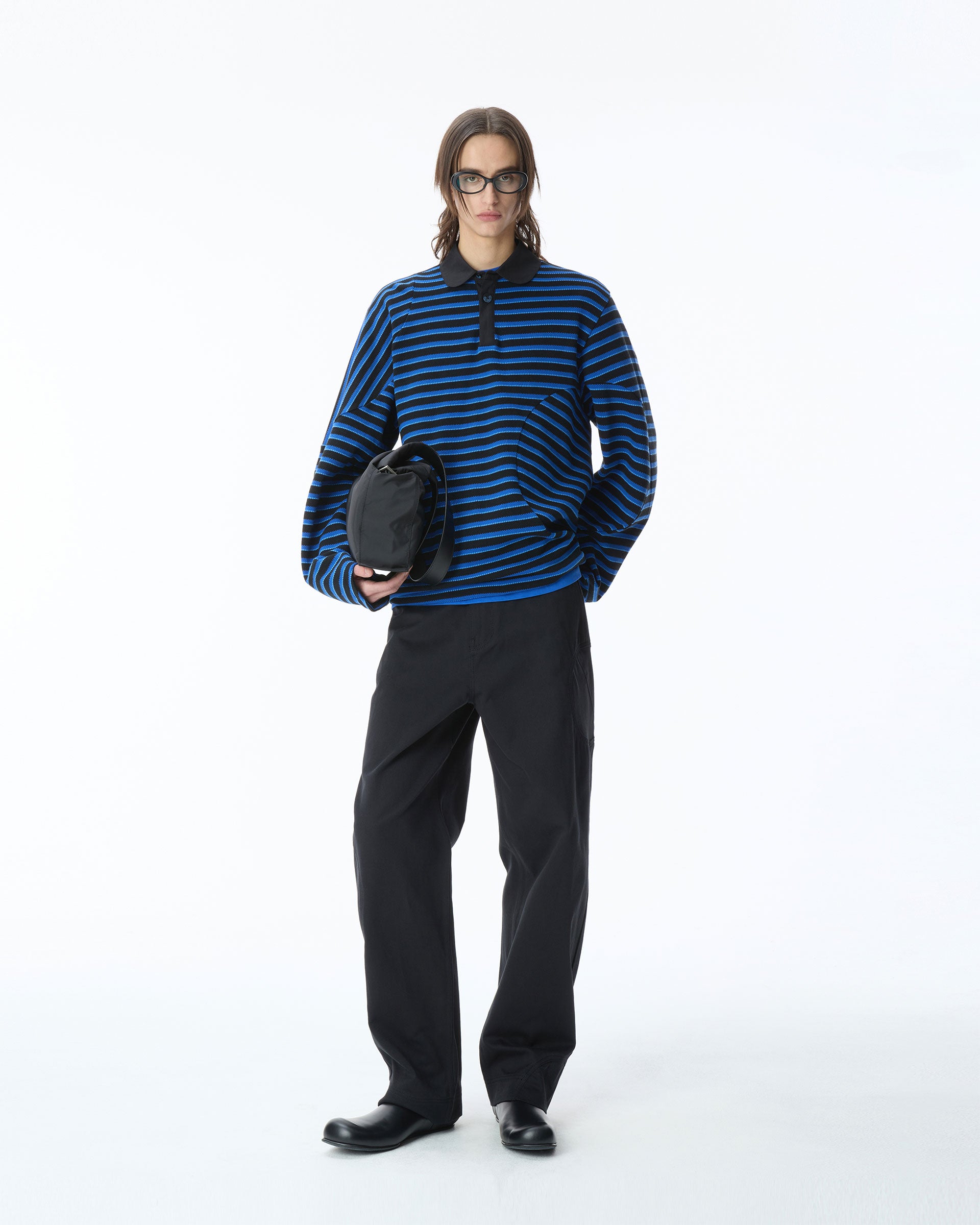 Ader Error - Polo LS T-shirt Product. 29 (Noir) product image 13 | TRAB K-Fashion Australia