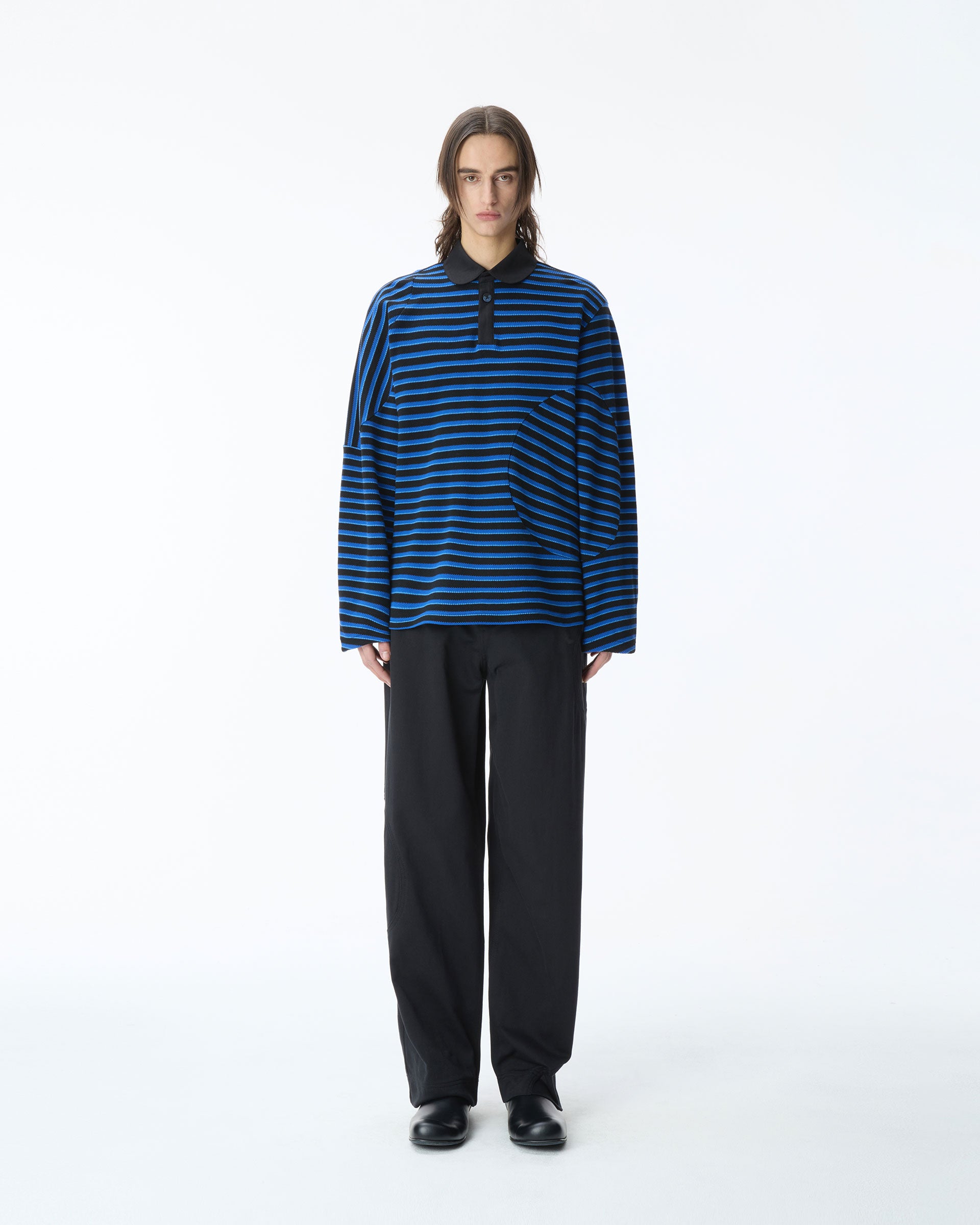 Ader Error - Polo LS T-shirt Product. 29 (Noir) product image 14 | TRAB K-Fashion Australia