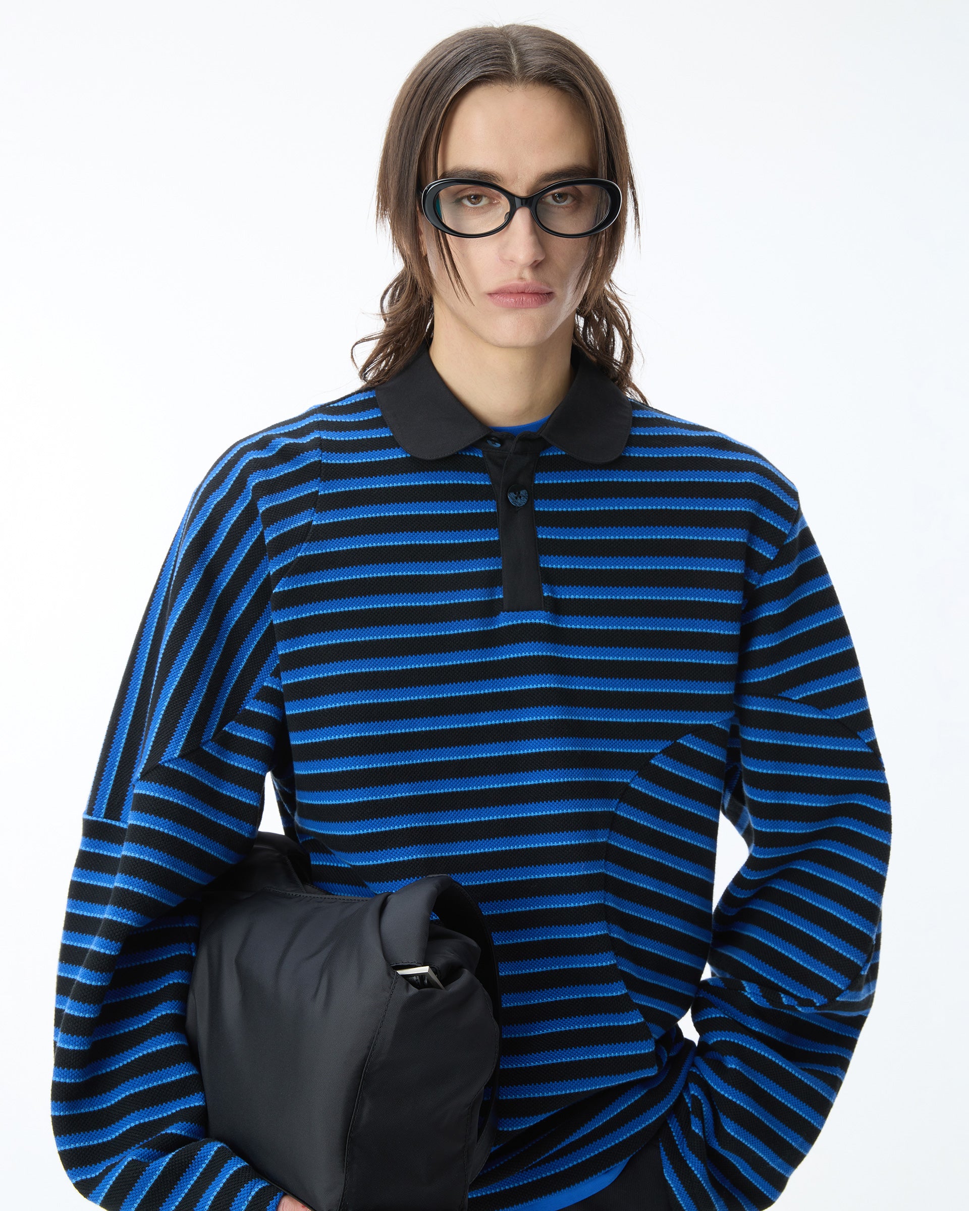Ader Error - Polo LS T-shirt Product. 29 (Noir) product image 16 | TRAB K-Fashion Australia